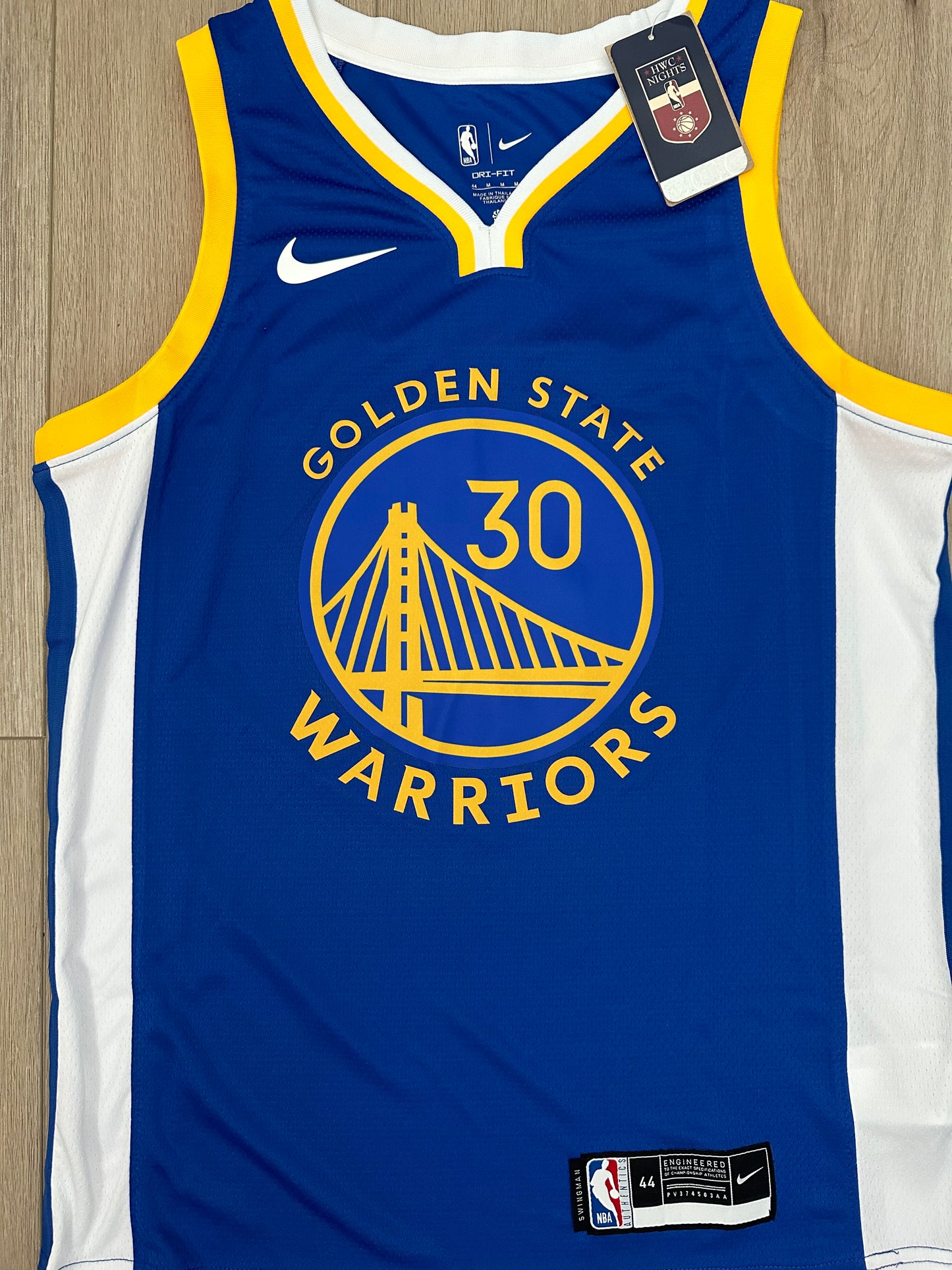 Golden State Warriors Stephen Curry #30 Blue Basketball Jersey Men Plus Team