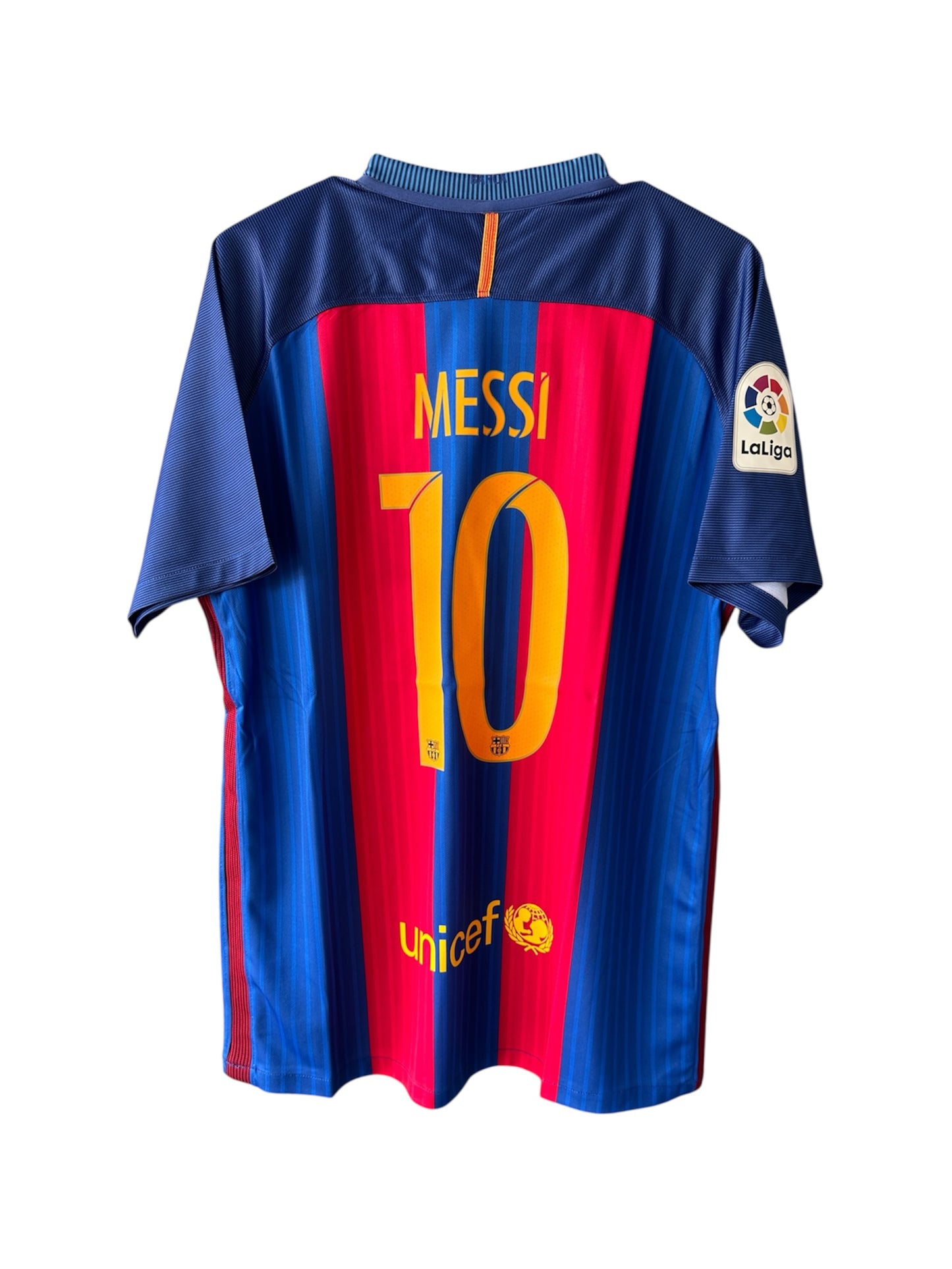 Barcelona 2016/17 Messi Home Soccer Jersey Men