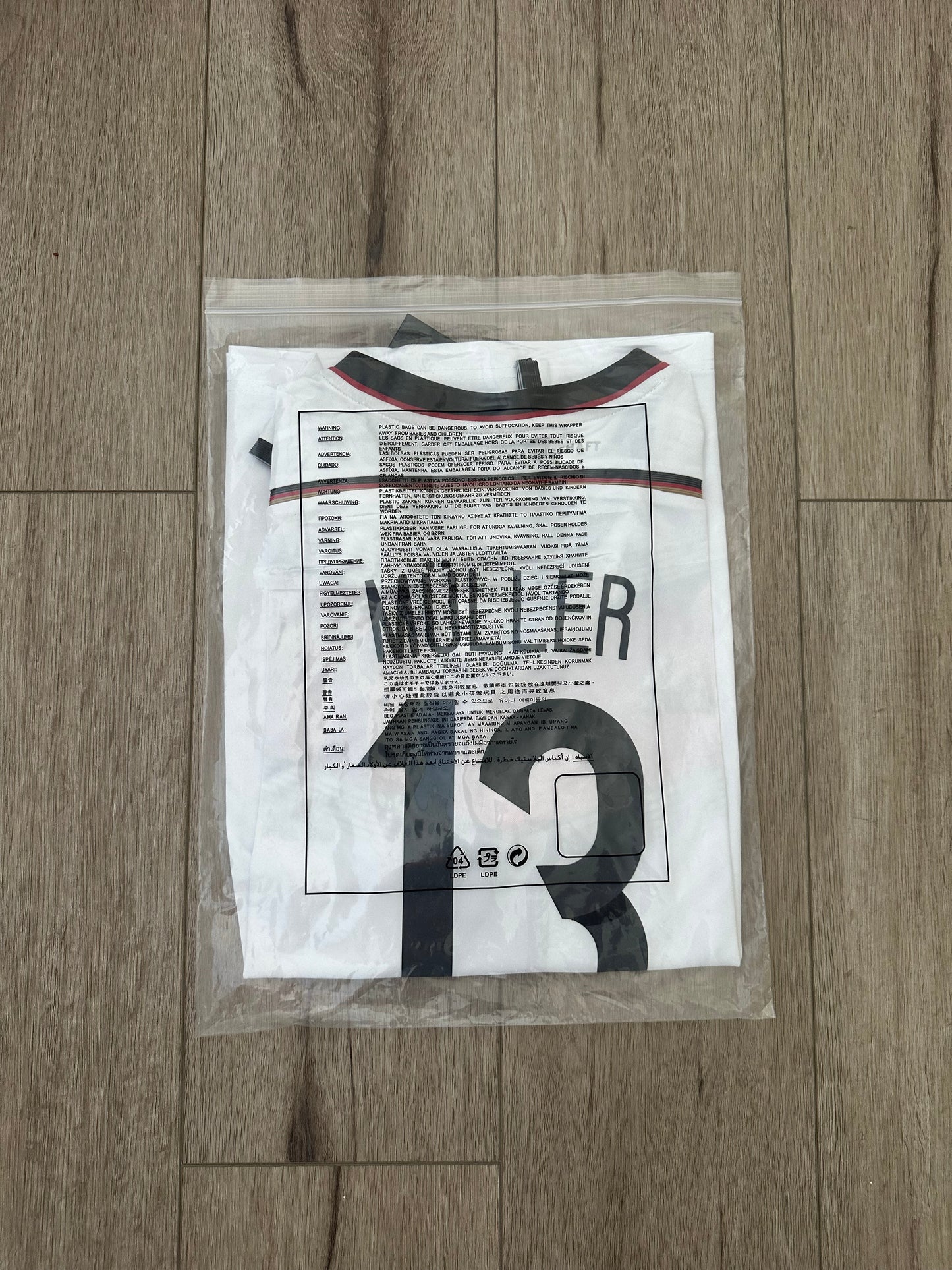 Germany Team Thomas Muller #13 FWC 2014 Home white Retro Soccer Jersey Men Size