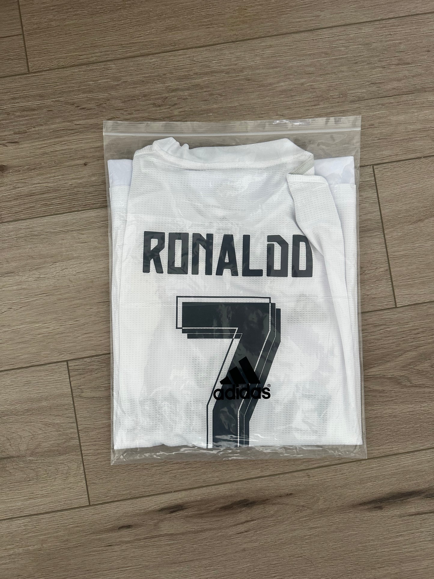 Real Madrid Cristiano Ronaldo Soccer Jersey 2016 Final UCL Home #7 Men Size