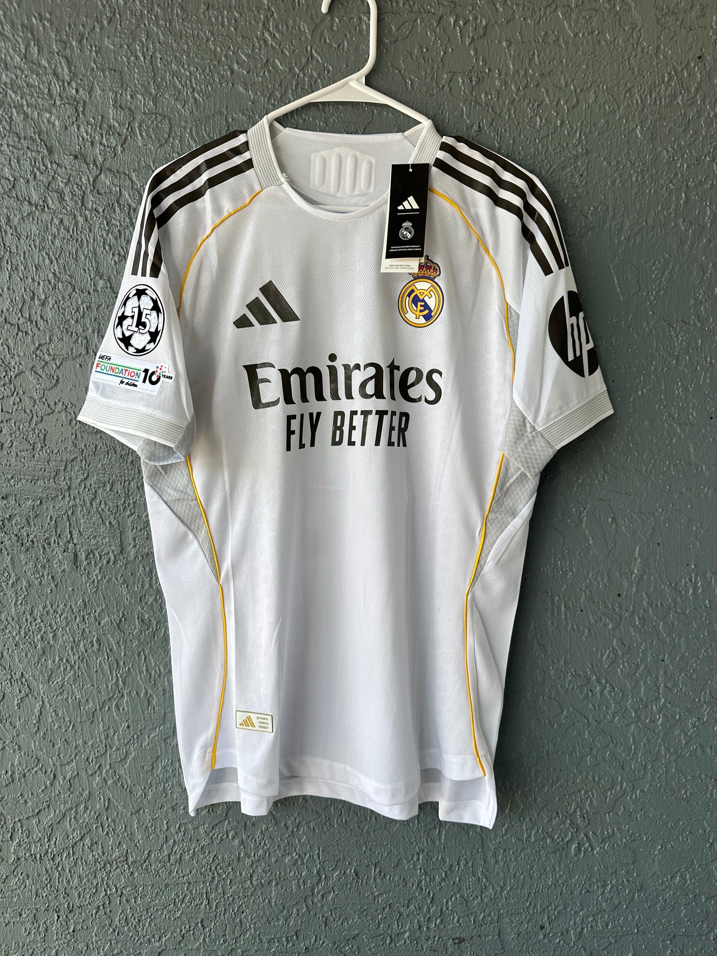 Real Madrid Mbappe 2025/26 Jersey Home Player Version