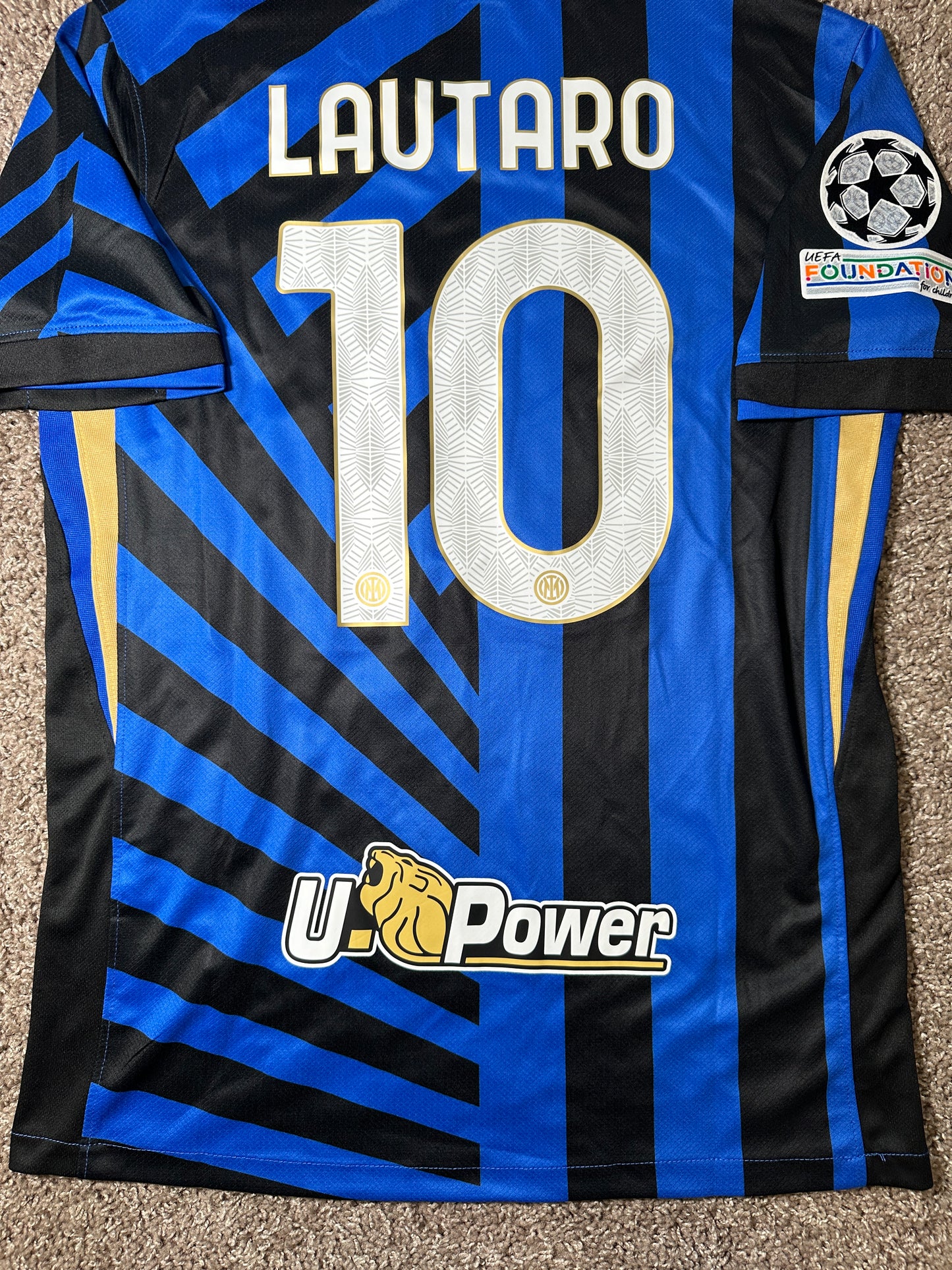 Lautaro Martinez Soccer Jersey Inter Milan Home Blue 2024/25 #10 Shirt men