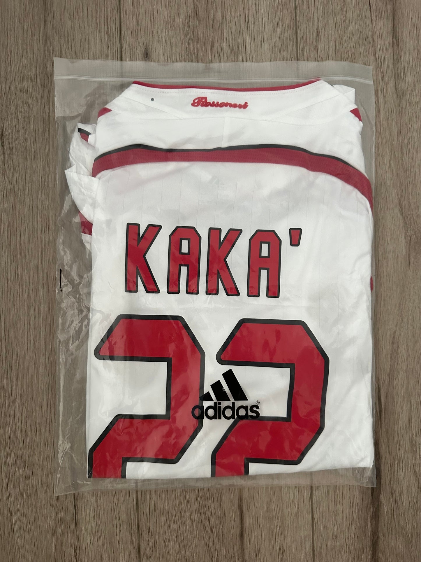 Milan Retro 2007 Ricardo Kaka #22 Soccer Jersey Final’s UCL White Men Shirt