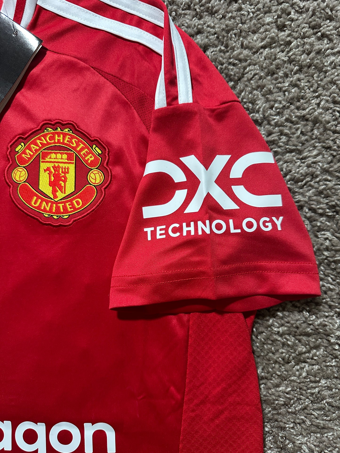 Manchester United 24/25 Home Soccer Jersey Red Garnacho 17 Premier