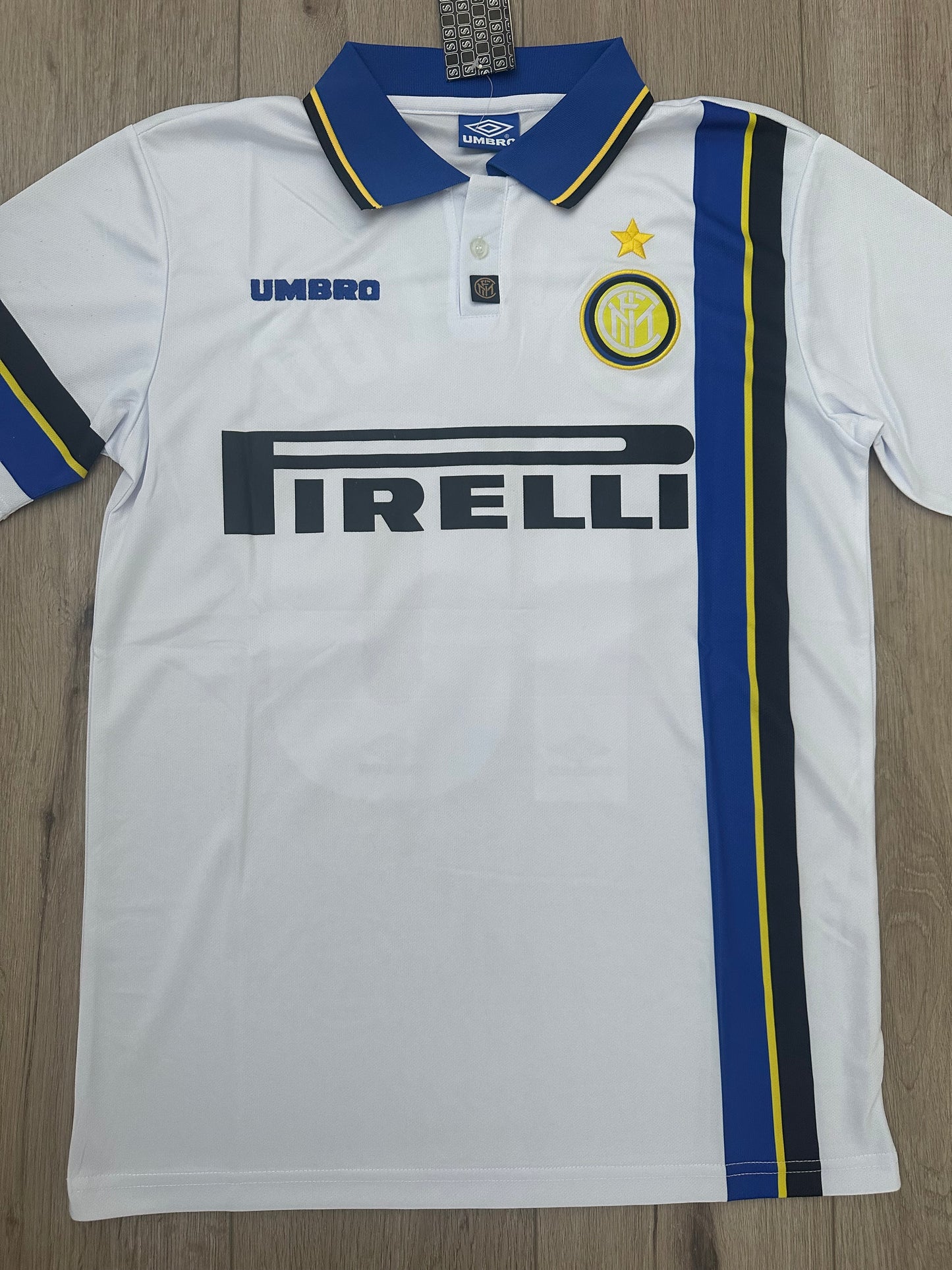 Inter Milan Ronaldo Nazario 1998 Away #10 Soccer Jersey Retro White Men size