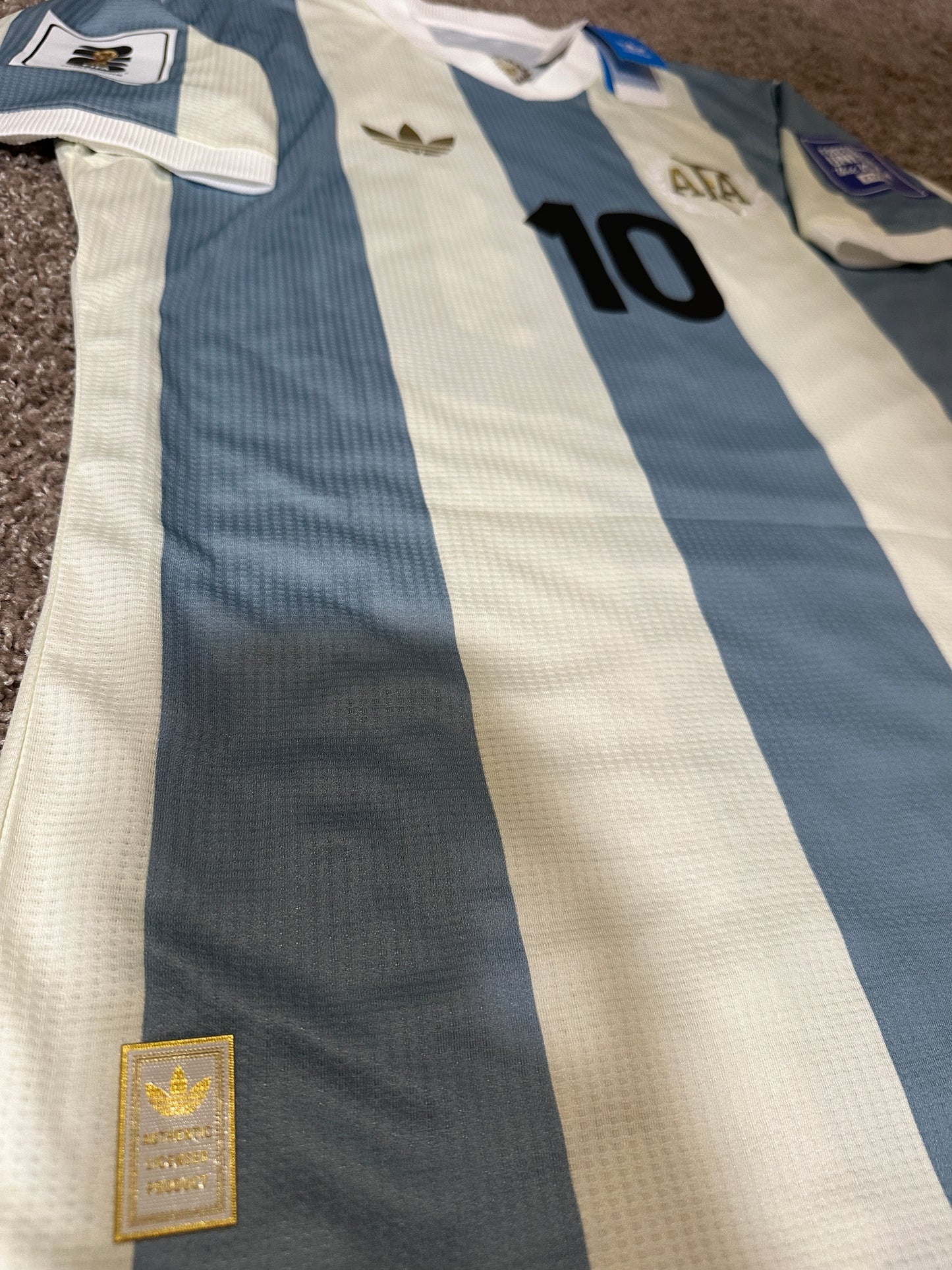 Argentina Messi #10 Jersey 120 Years Aniversary 2025 Men’s Soccer
