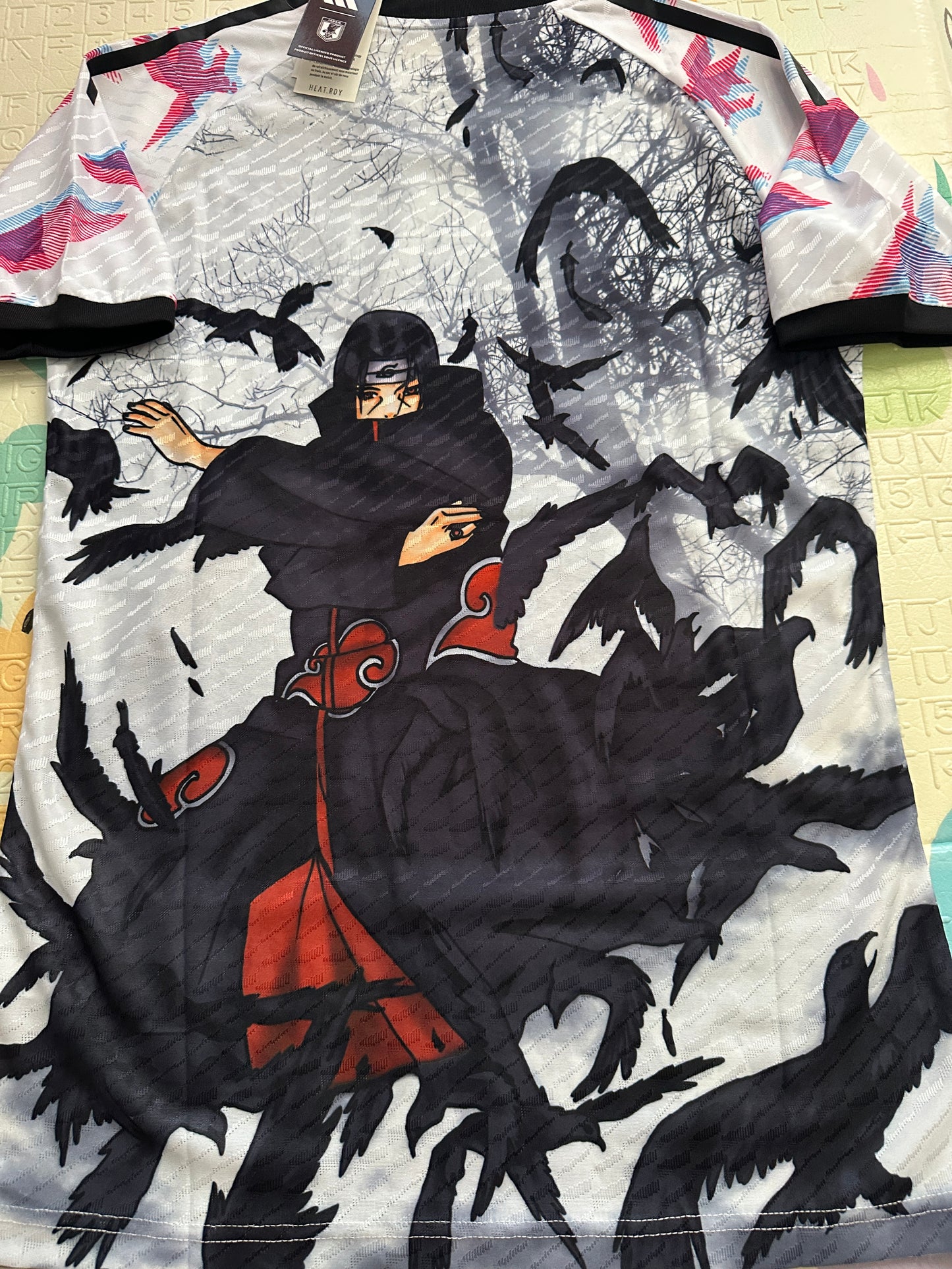 Japan Anime Jersey Player Version 2022 White Itachi Uchiha