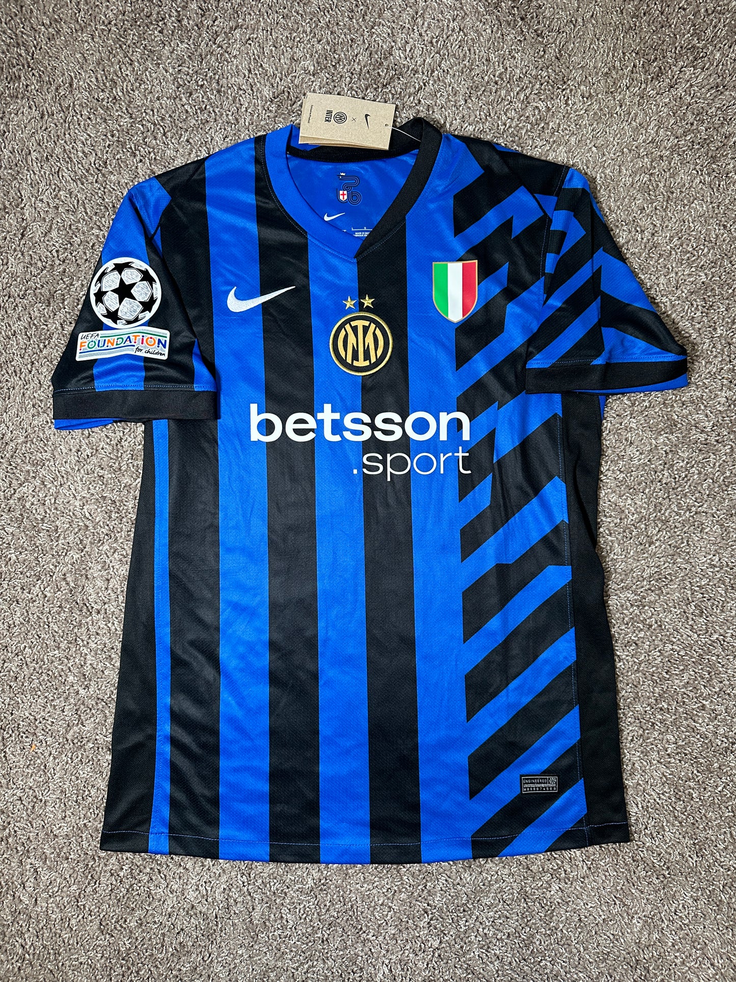 Lautaro Martinez Soccer Jersey Inter Milan Home Blue 2024/25 #10 Shirt men
