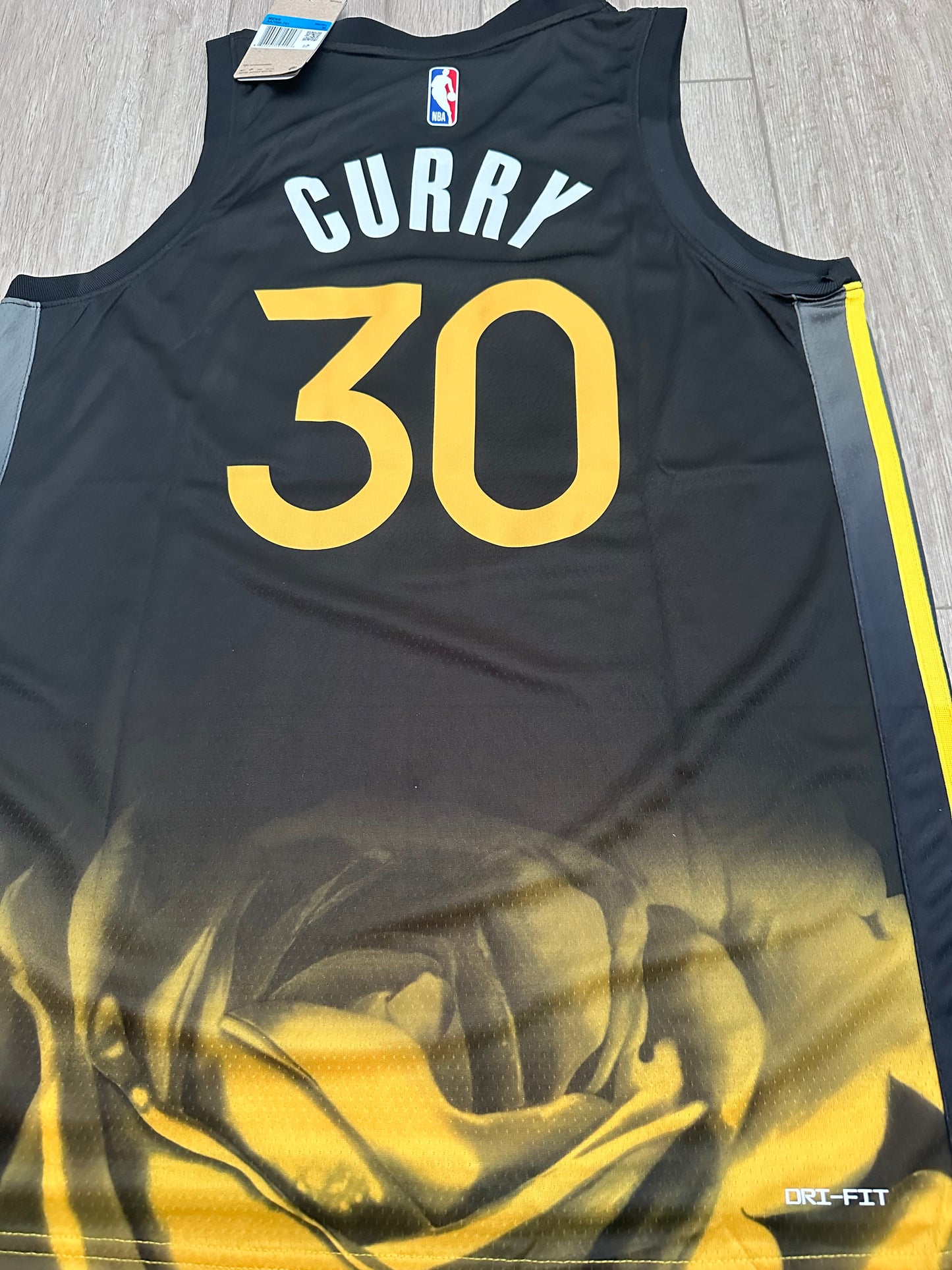 Golden State Warriors Stephen Curry City Edition Basketball Jersey Men