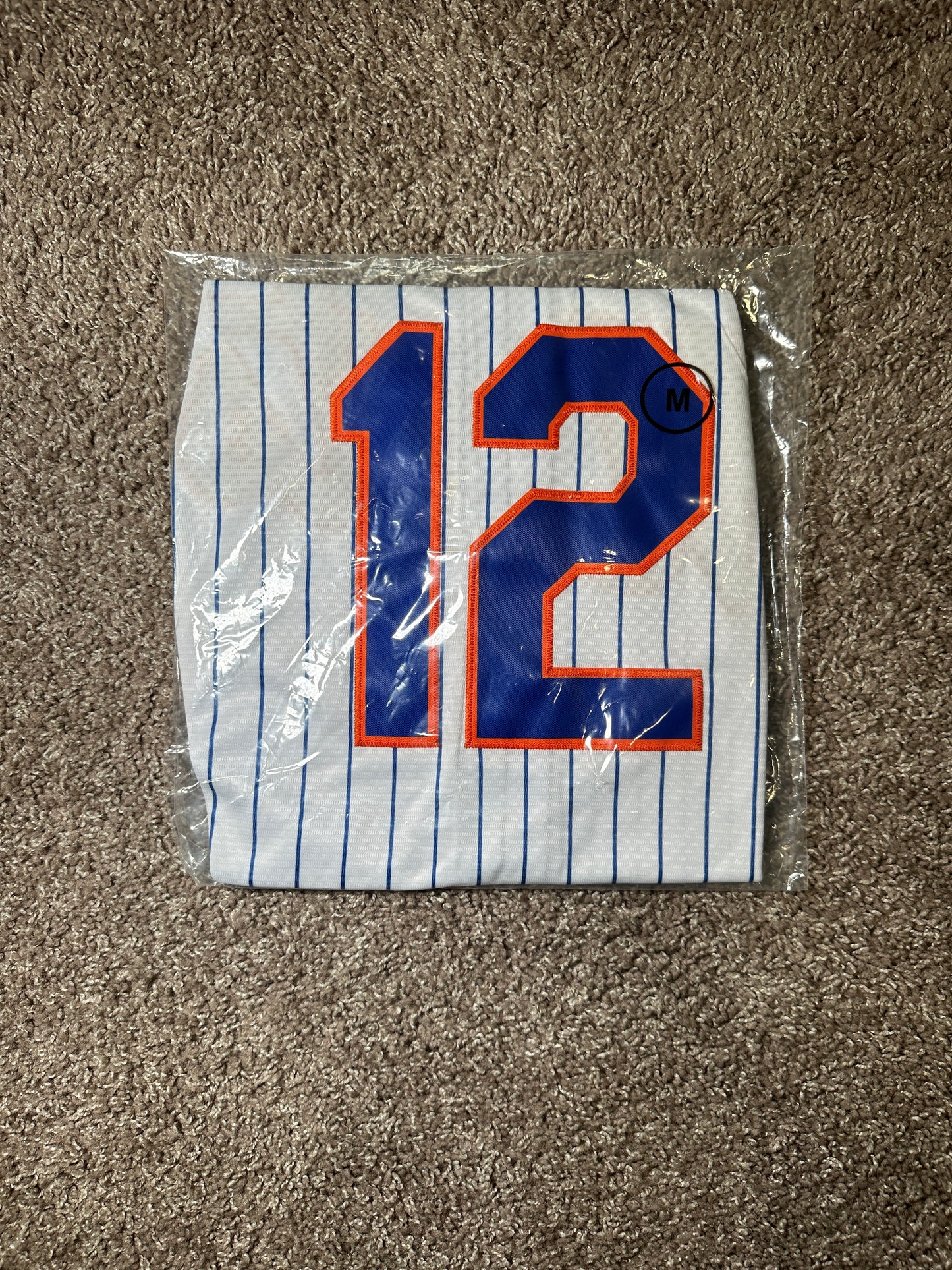 New York Mets Francisco Lindor Baseball Jersey Home White Men Size