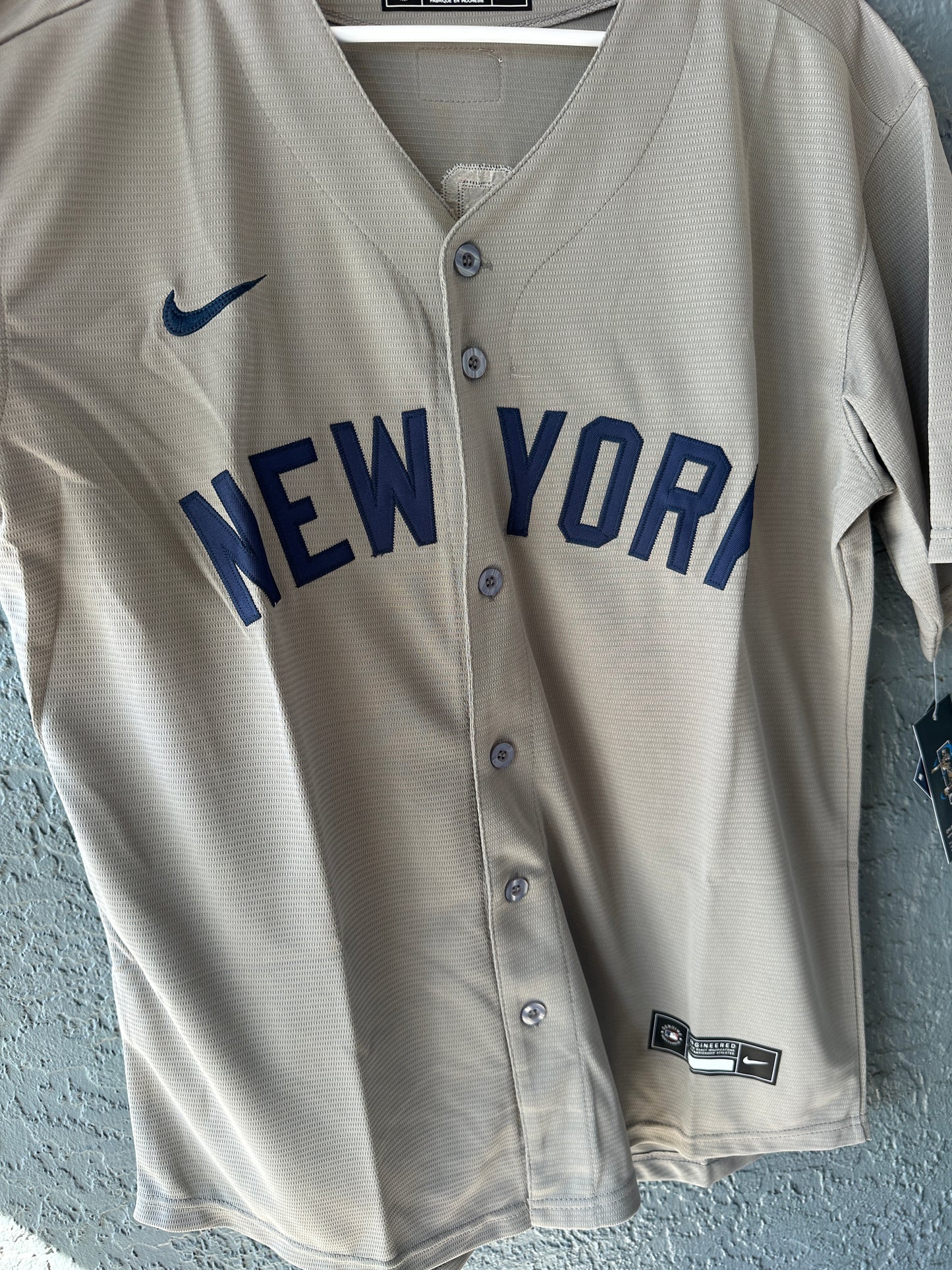 New York Yankees Jersey Aaron Judge #99 Gray Baseball Men’s Size