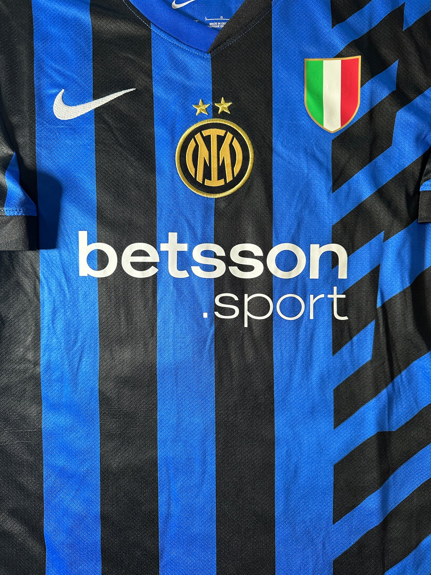 Lautaro Martinez Soccer Jersey Inter Milan Home Blue 2024/25 #10 Shirt men
