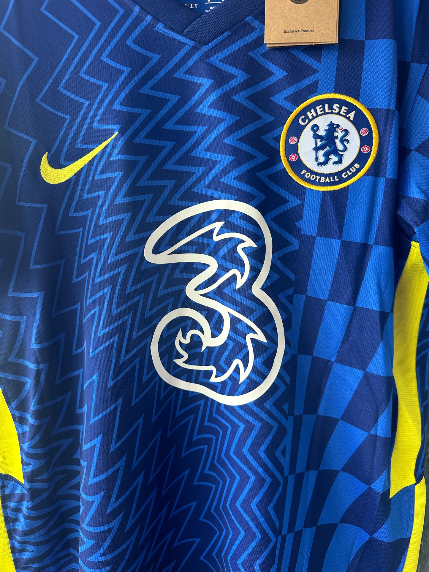 Chelsea Havertz Soccer Jersey Final 2021/22 Home Blue