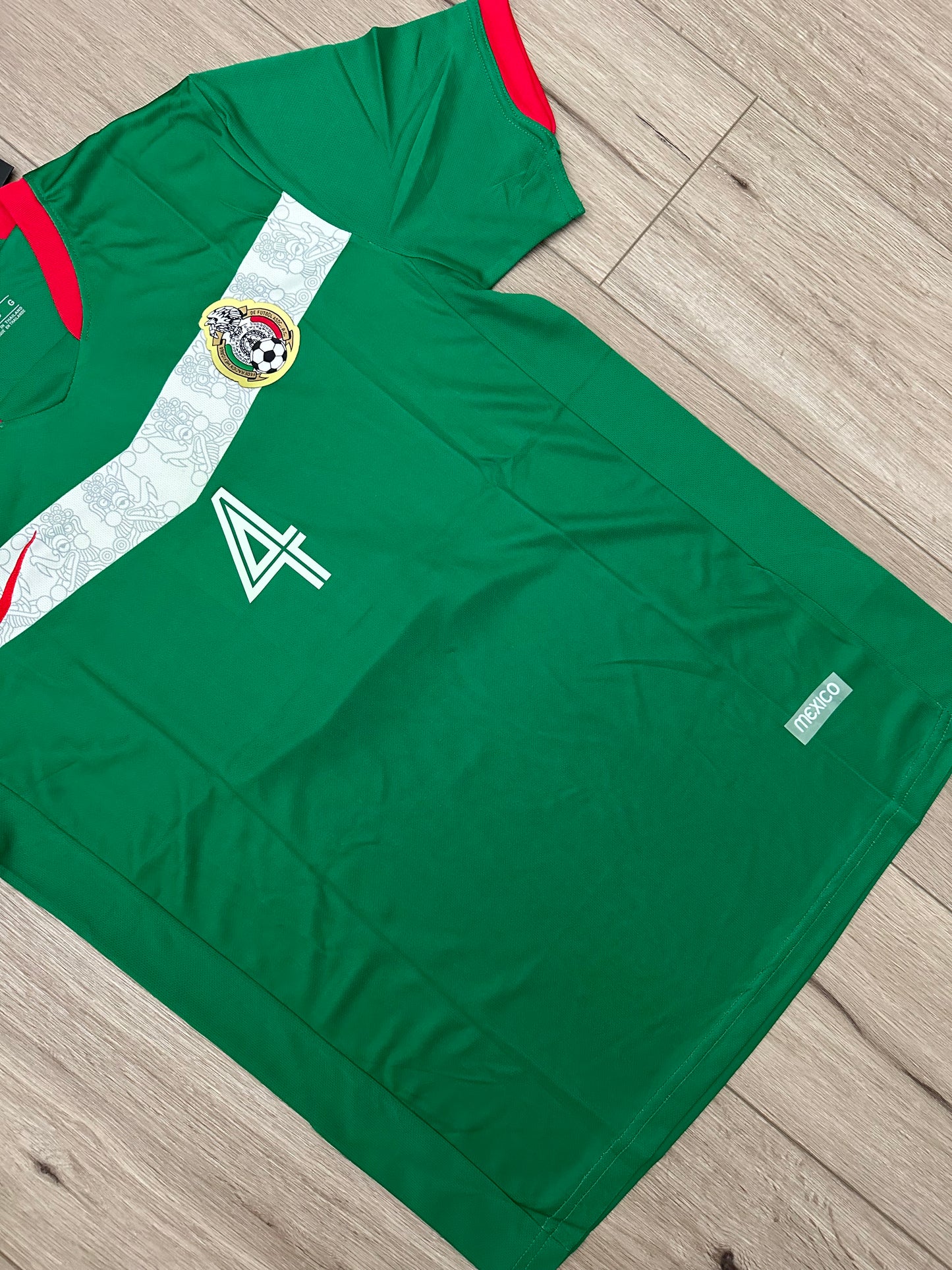 Mexico 2006 FWC Rafael Marquez 4 Retro Soccer Jersey Green Home Men’s Size Shirt