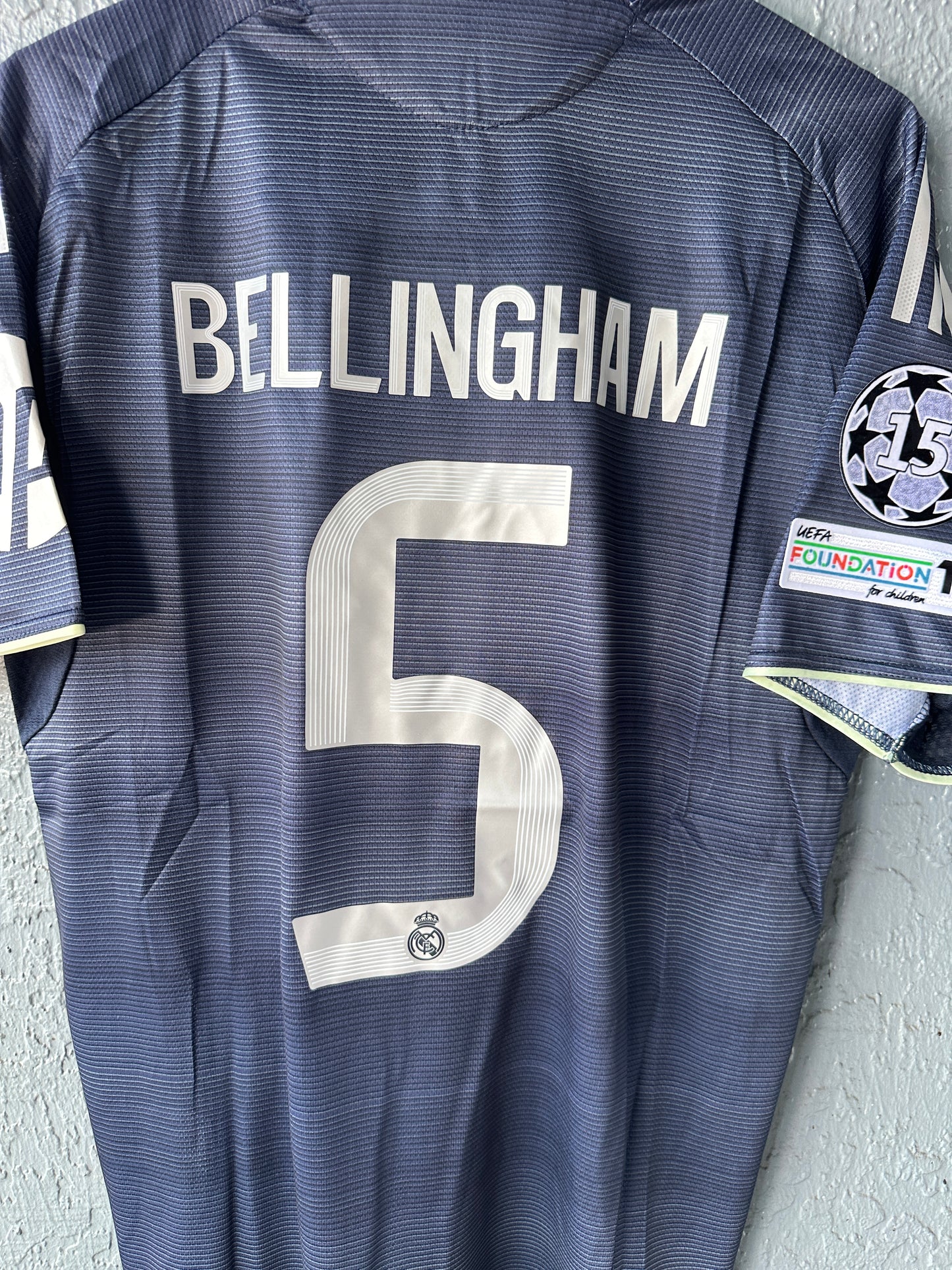 Real Madrid Bellingham 2025/26 Jersey Away Player Version