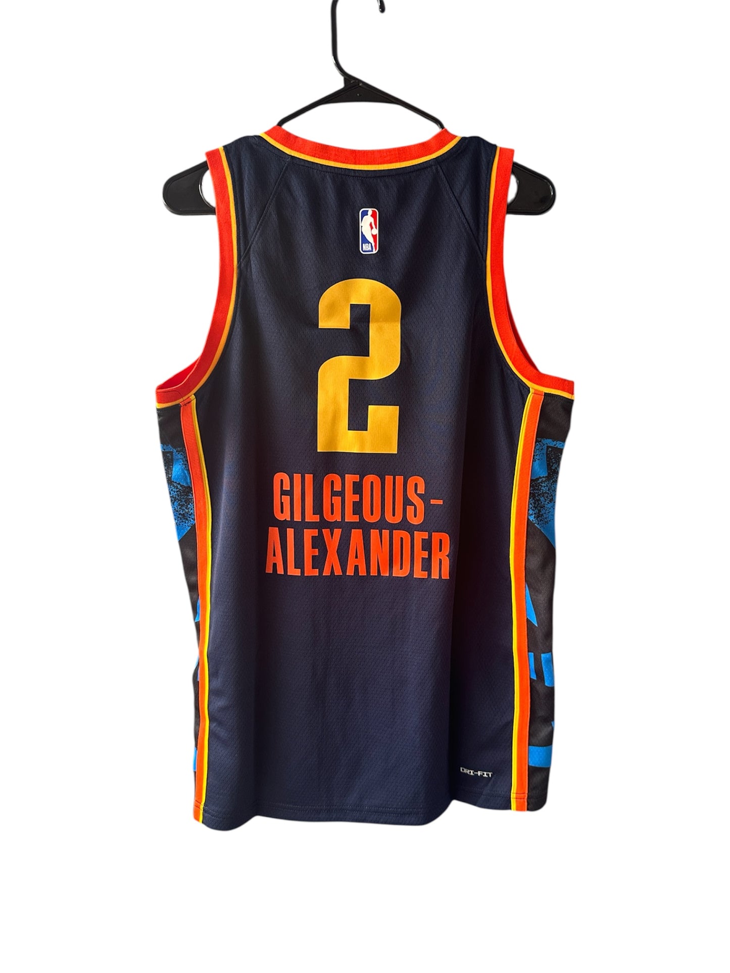 Gilgeous-Alexander #2 Oklahoma City Thunder Jersey Blue