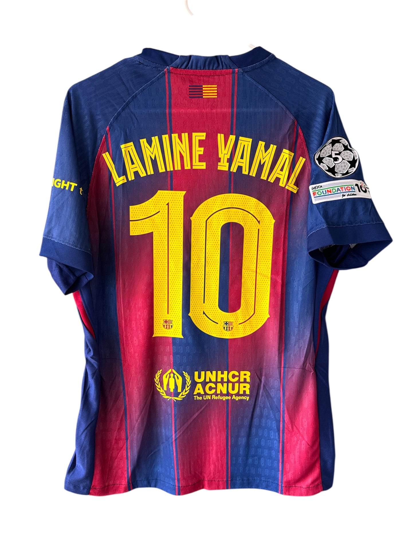 Barcelona Lamine Yamal 2025/26 Home Jersey Player Version