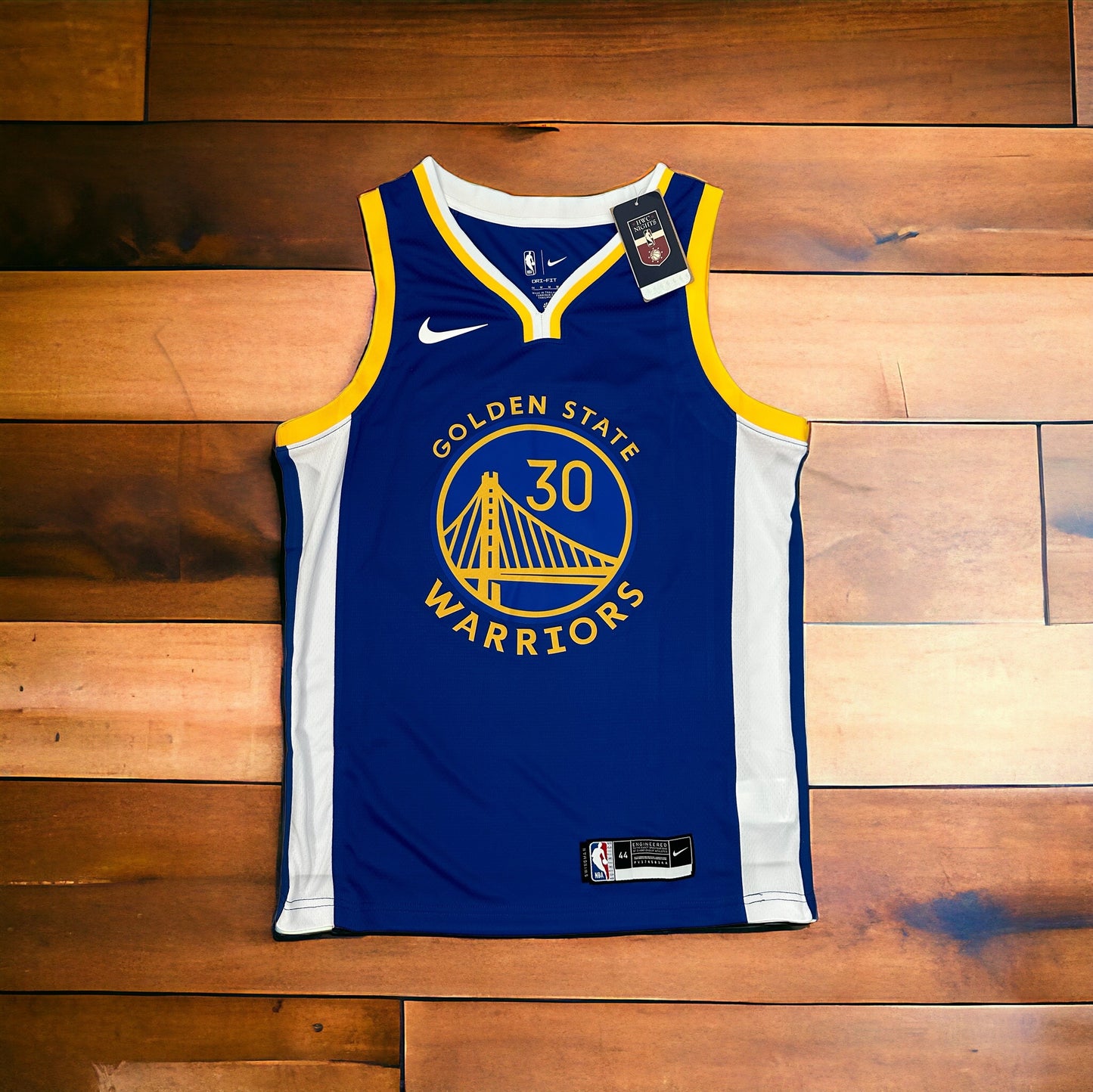 Golden State Warriors Stephen Curry #30 Blue Basketball Jersey Men Plus Team