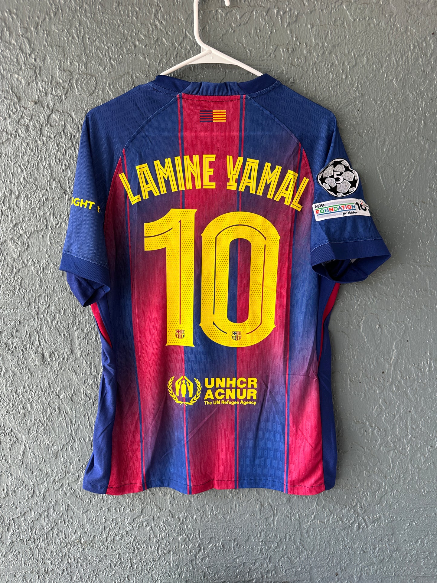 Barcelona Lamine Yamal 2025/26 Home Jersey Player Version