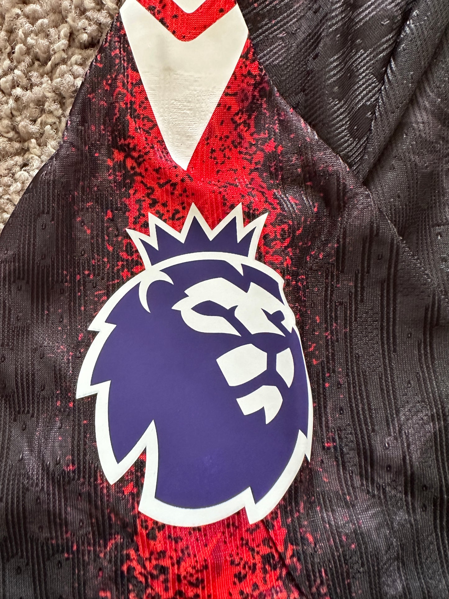 Crystal Palace 24/25 Away Black Soccer Jersey Eze #10 Player Version Premier