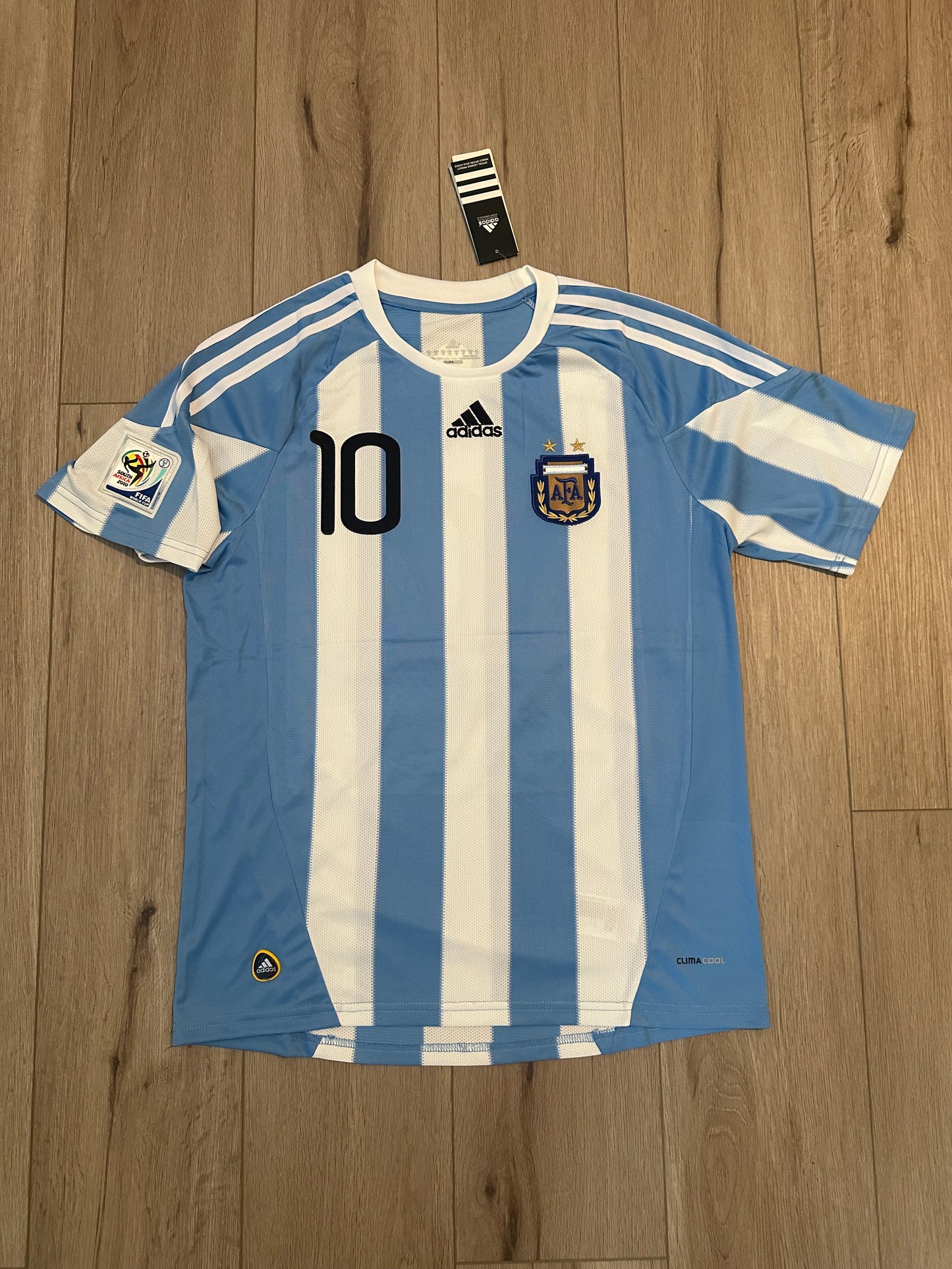 Argentina Messi 2010 Jersey Home
