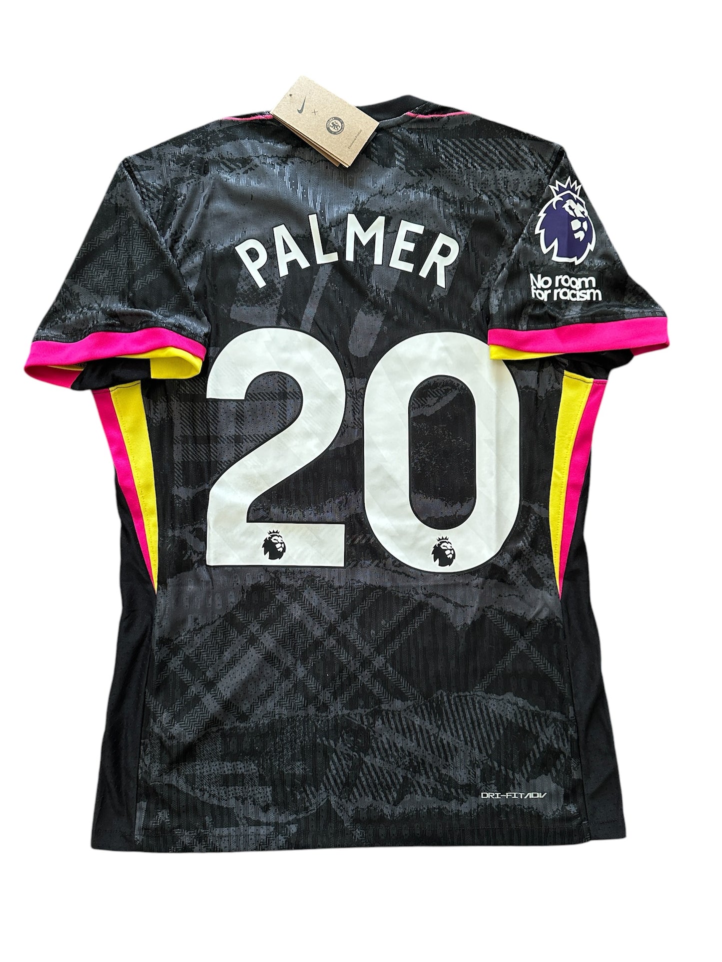 Chelsea Cole Palmer 2024/25 Soccer Jersey Black Men size Player Version