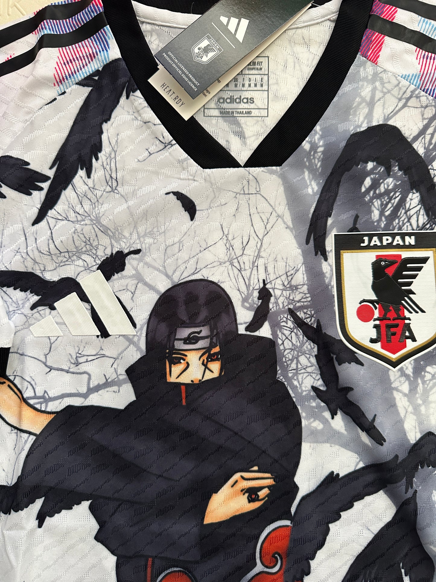 Japan Anime Jersey Player Version 2022 White Itachi Uchiha