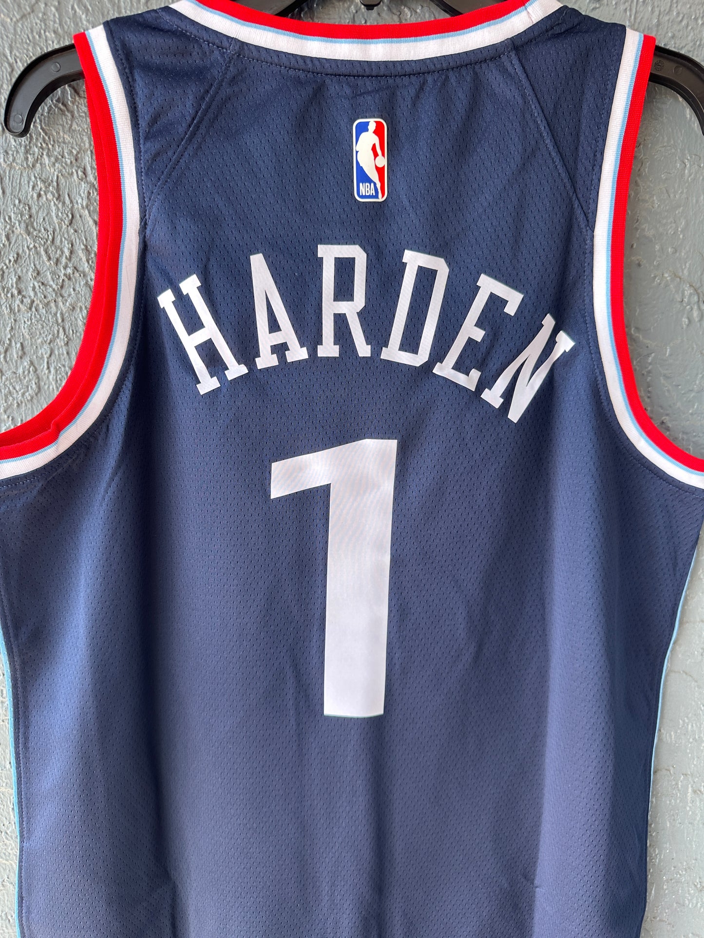 James Harden Icon Edition Clippers Basketball Jersey Navy 2024 25 Swingman Men