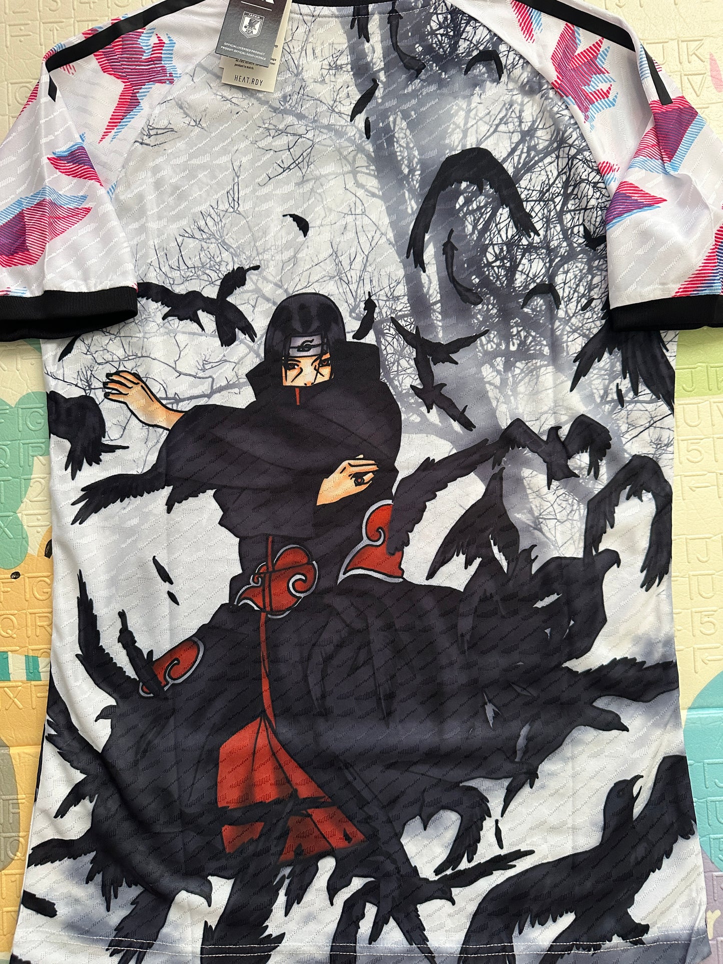 Japan Anime Jersey Player Version 2022 White Itachi Uchiha
