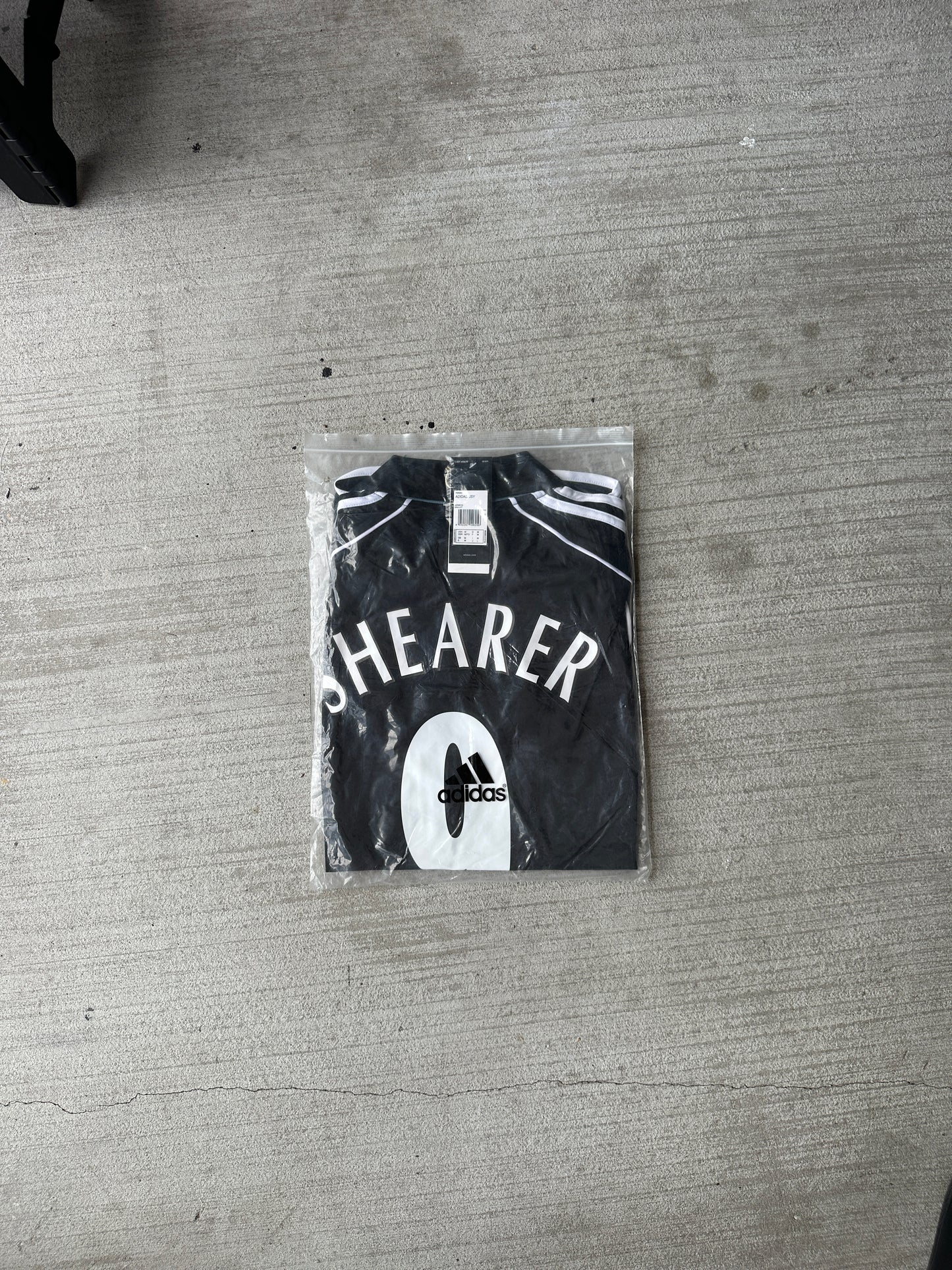 Newcastle Shearer #9 Black Away Jersey – Classic Vintage Kit