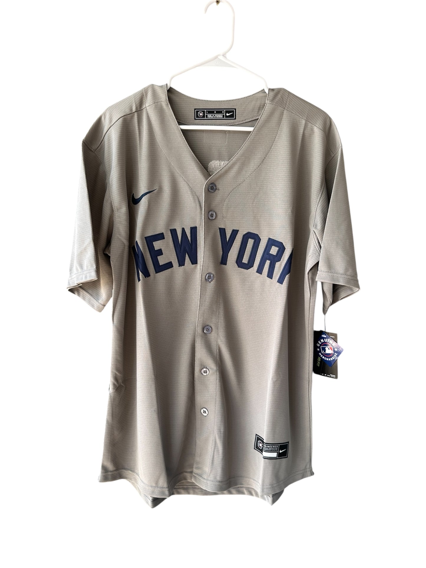 New York Yankees Jersey Aaron Judge #99 Gray Baseball Men’s Size