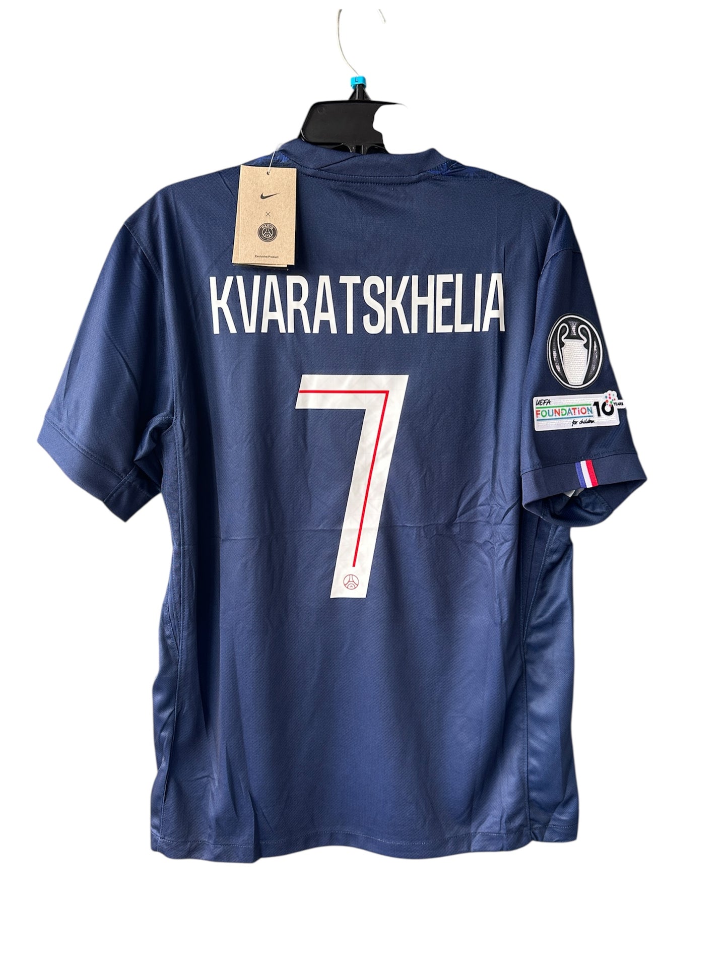 PSG KVARATSKHELIA #7 Home Blue 2025/26 Fifa Club World Cup 2025 Soccer Jersey Men
