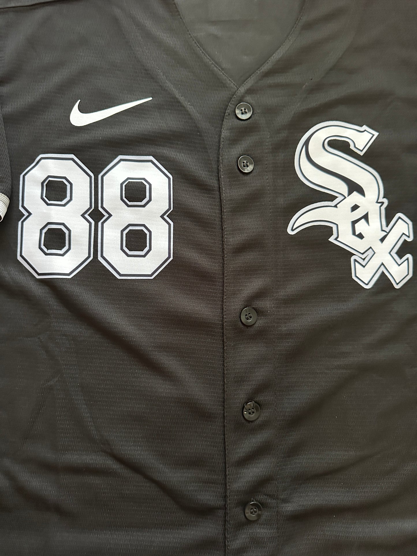 Chicago White Sox Luis Robert Jr #88 Baseball Jersey Black Men Size