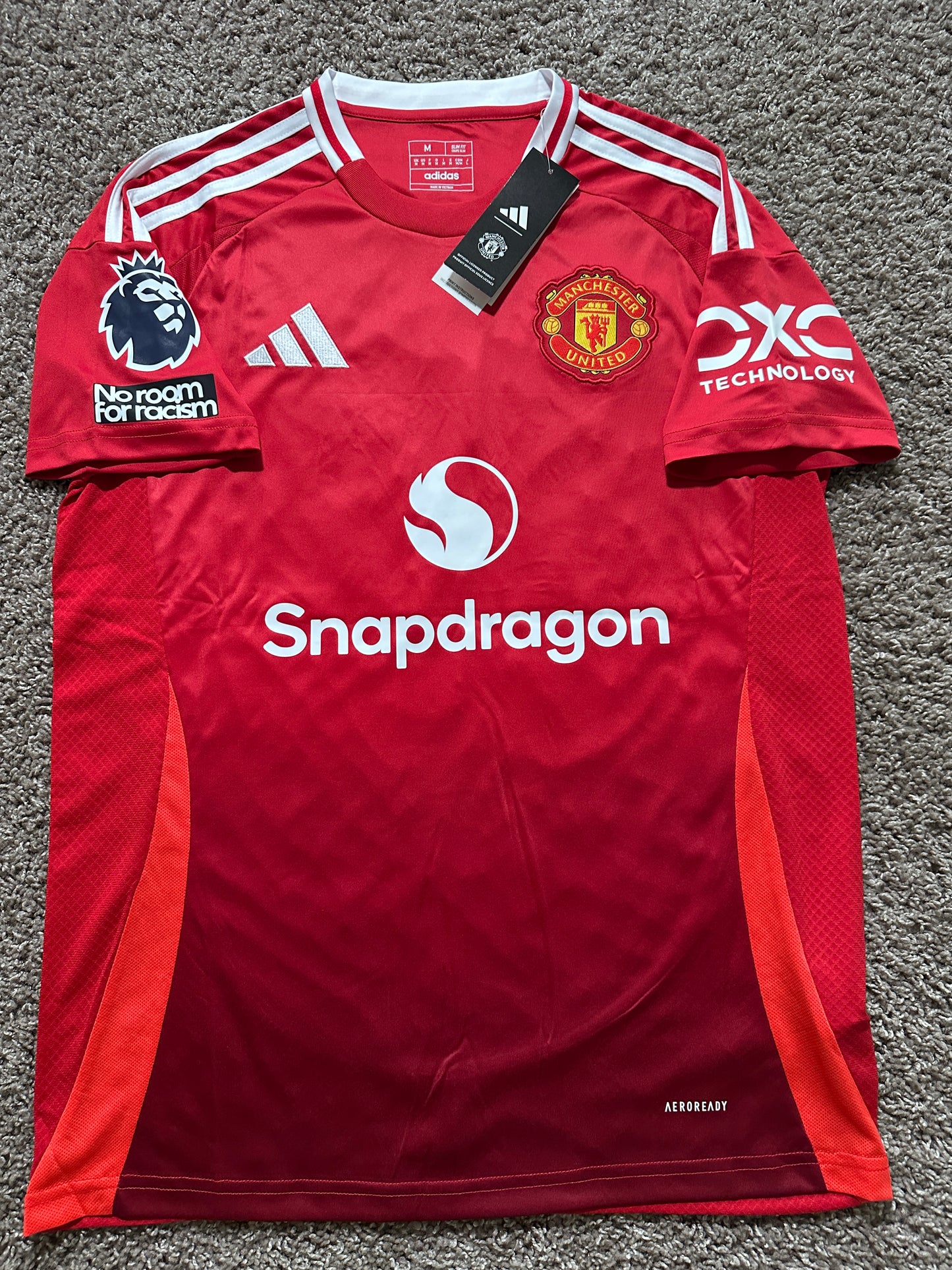 Manchester United 24/25 Home Soccer Jersey Red Garnacho 17 Premier