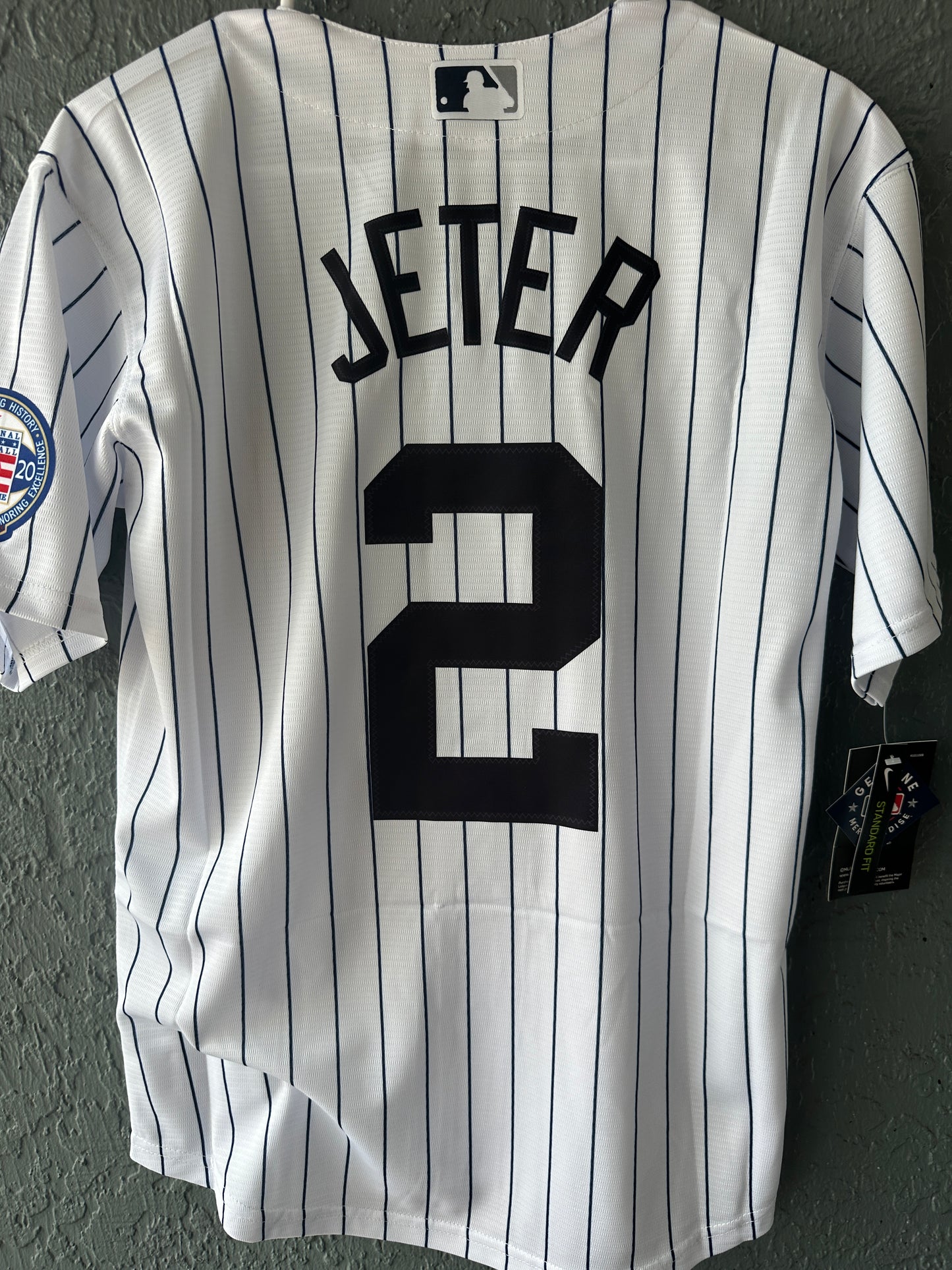New York Yankees Jersey Derek Jeter #2 white Baseball Men’s Size