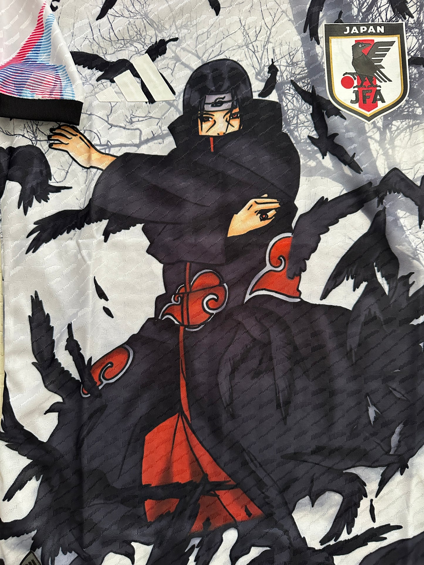 Japan Anime Jersey Player Version 2022 White Itachi Uchiha