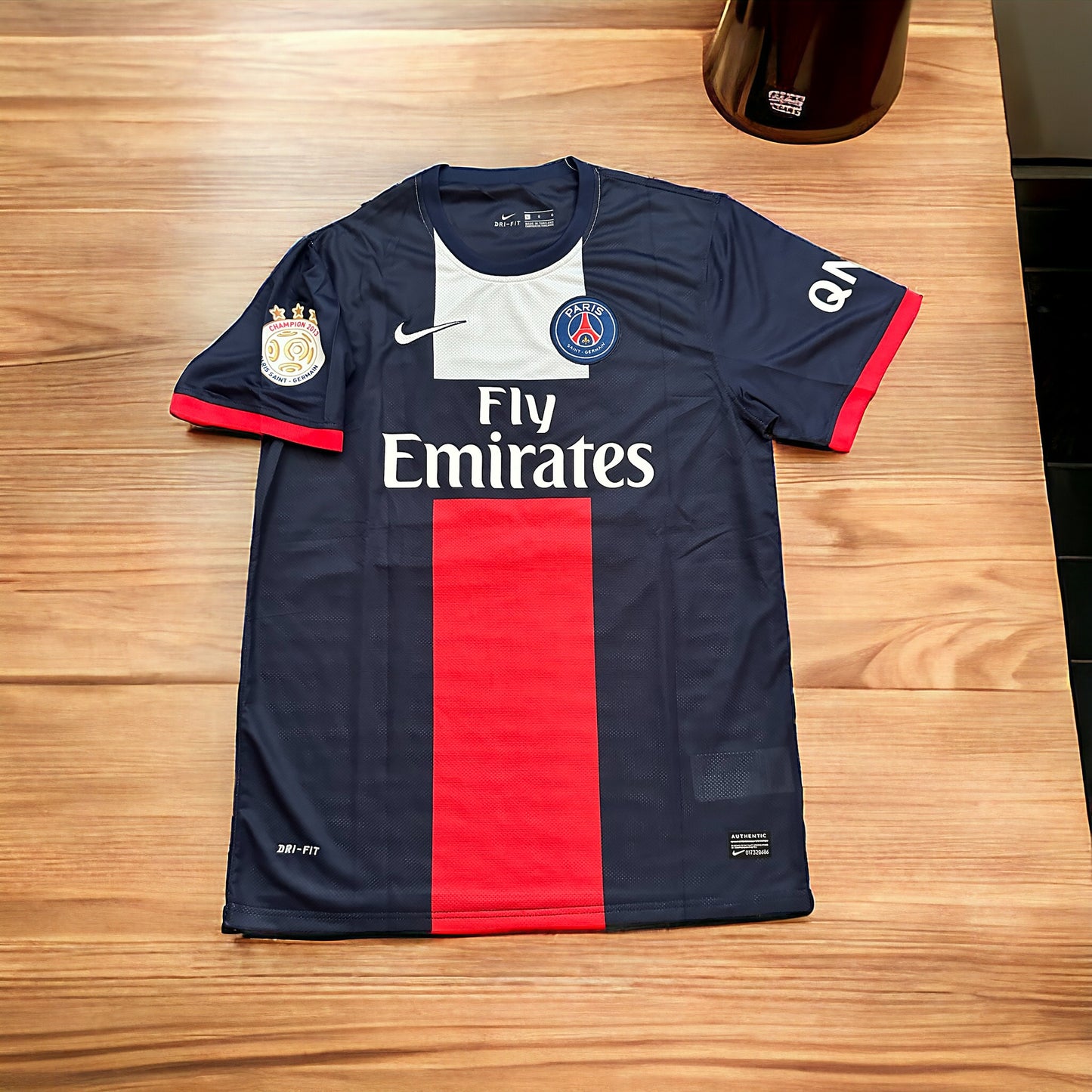 David Beckham #32 PSG Retro Soccer Jersey 13/14 Home Blue Men’s Shirt