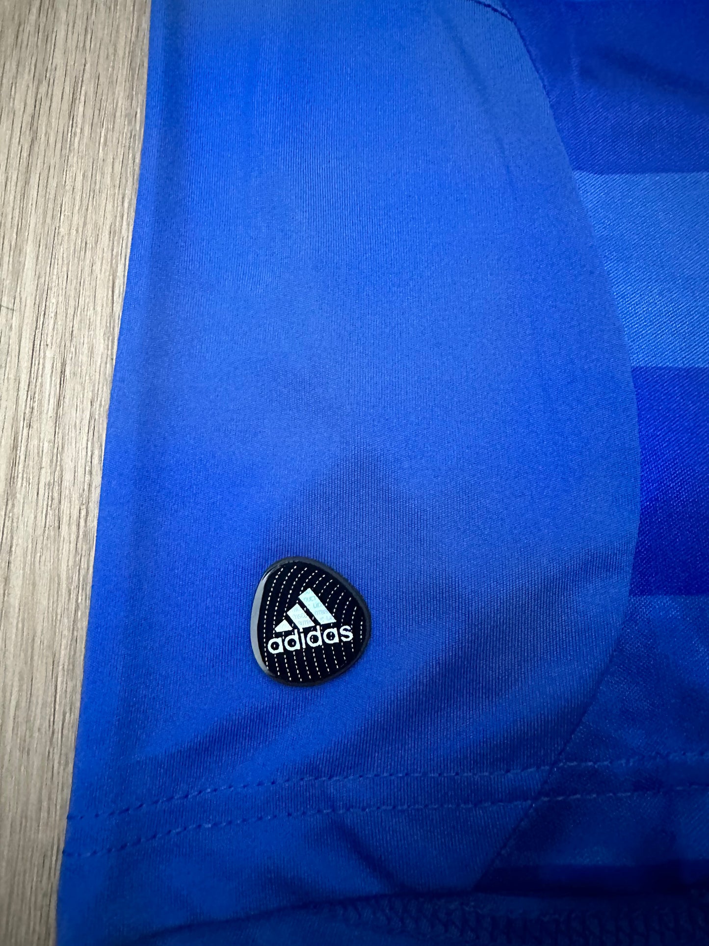 Chelsea Didier Drogba Final Champions Soccer Jersey 2012 Blue Size Regular Men