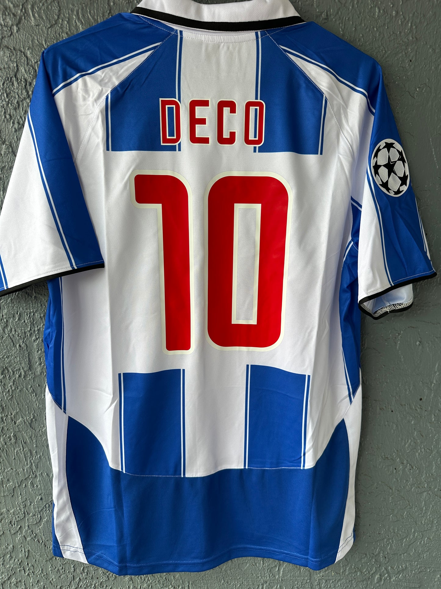 FC Porto Deco Soccer Jersey Final 2004 Champions League