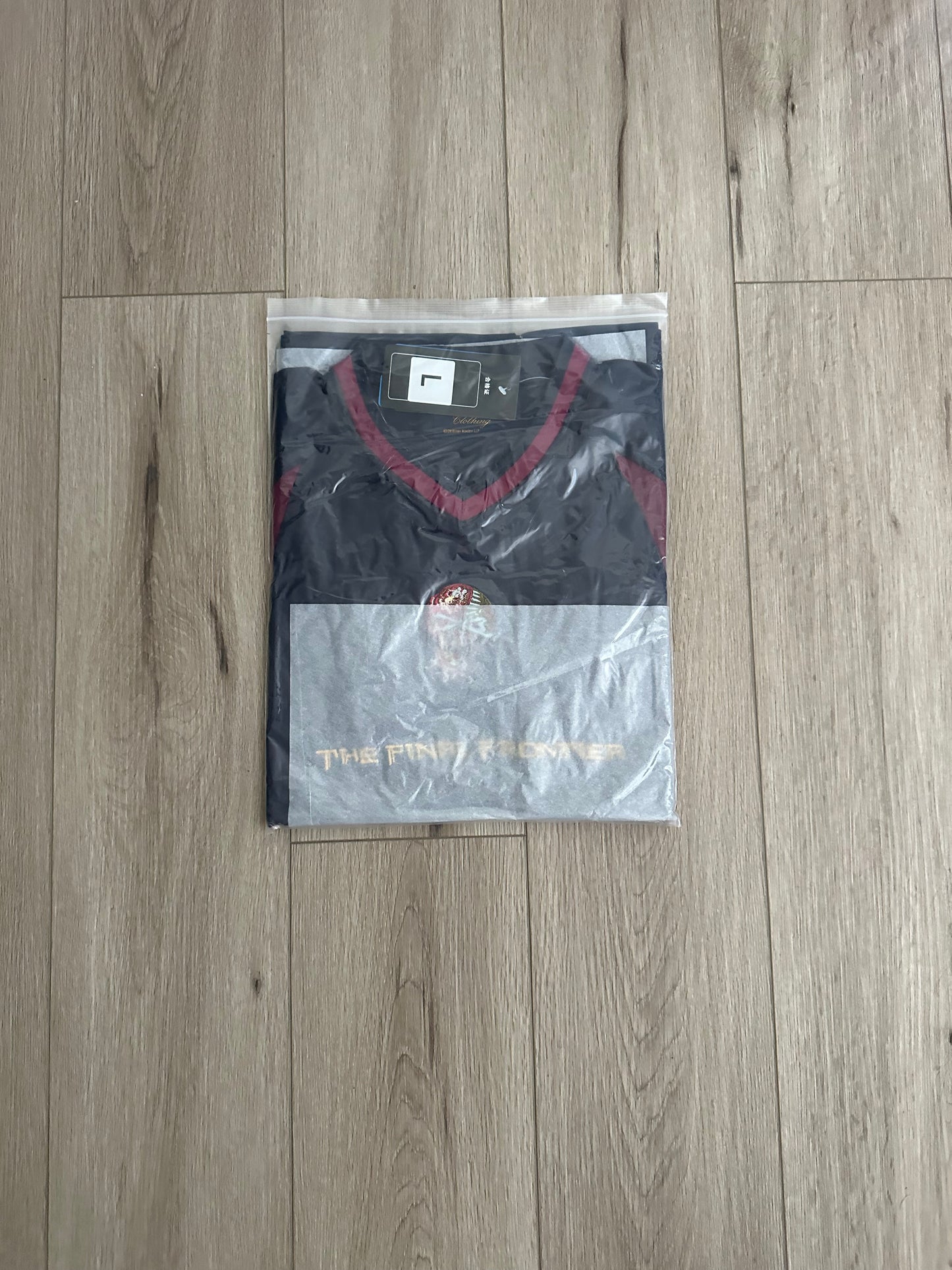 Soccer Jersey Retro 2010 West Ham Iron Maiden Home Red Blue Size Men Football