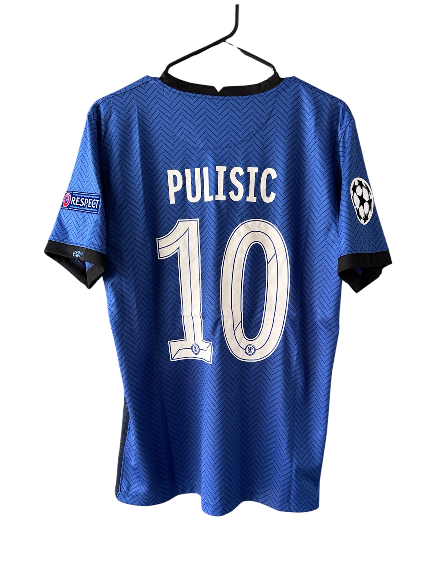 Chelsea Pulisic Soccer Jersey Final Champions 2021 Home Blue