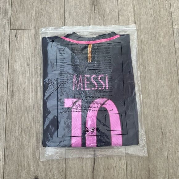Barcelona Messi Away Purple 2016/17 Soccer Jersey #10 Large size Men shirt