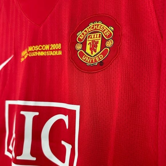 Manchester United Wayne Rooney #10 Retro Soccer Jersey Red Home UCL Final Men