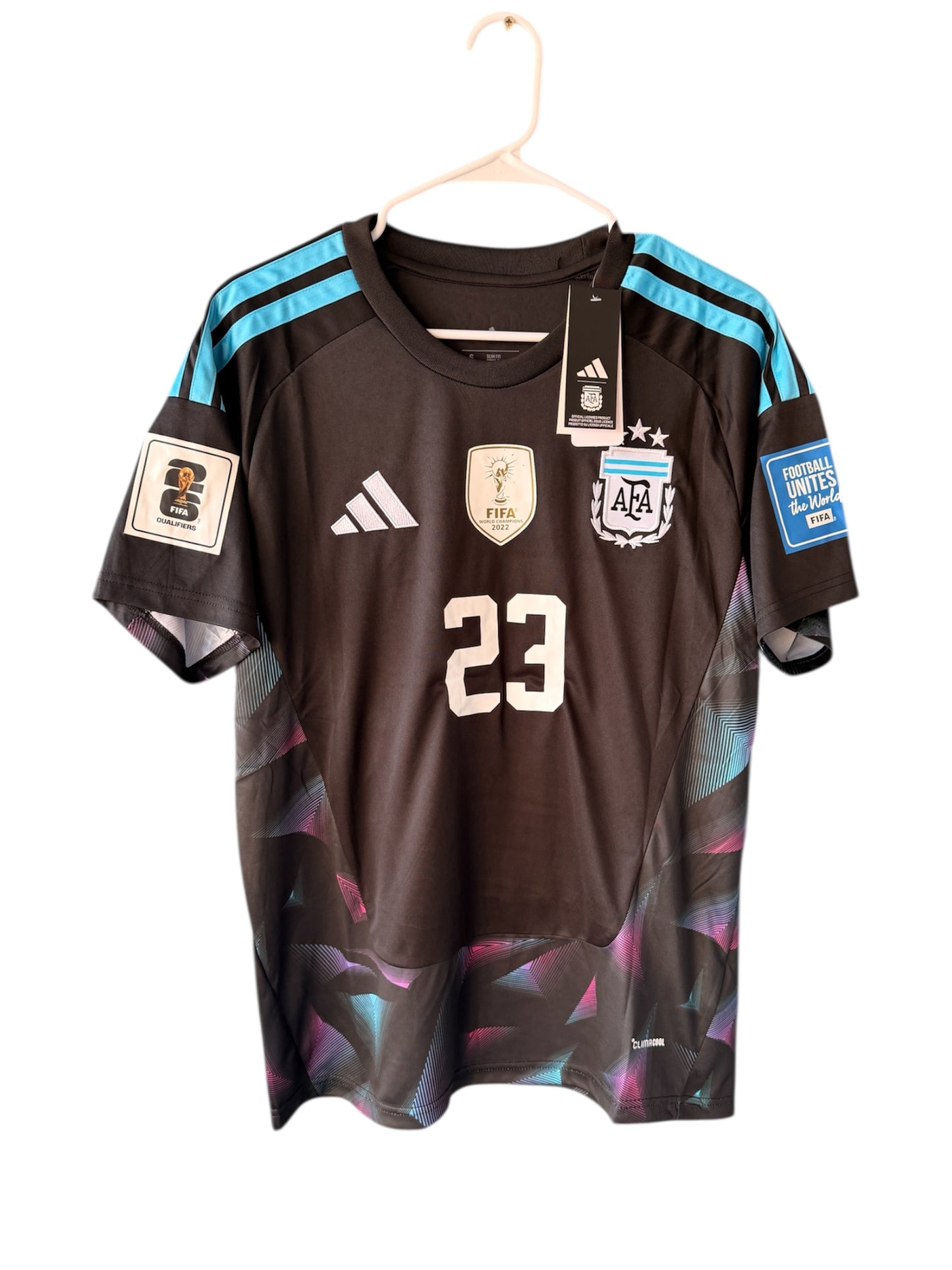 Argentina 2026 Dibu Martinez #23 Jersey Men