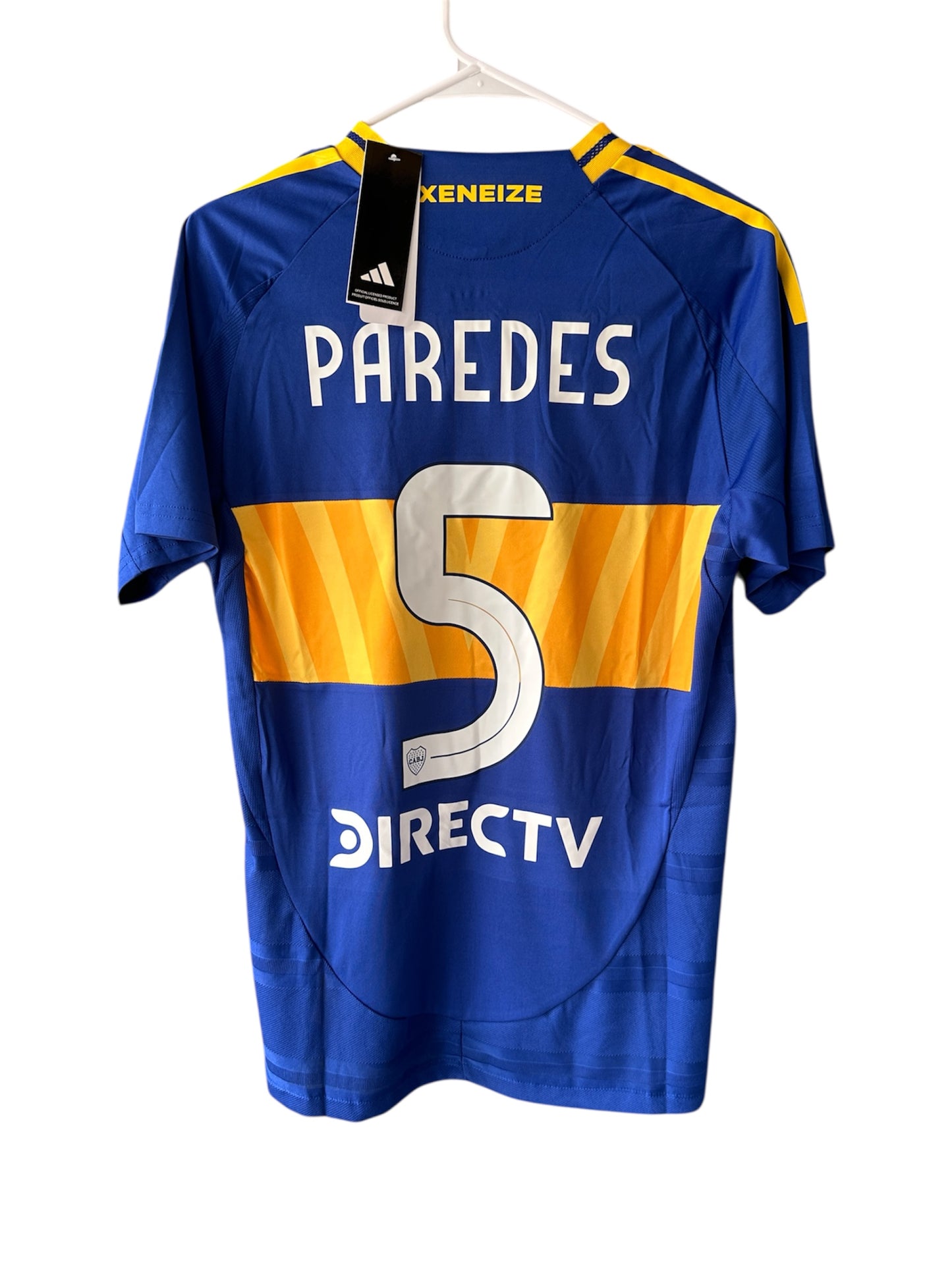Boca Juniors 2025/26 Paredes Soccer Jersey Home player version