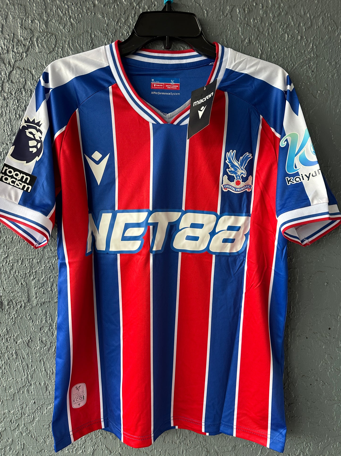 Crystal Palace 24/25 Away Black Soccer Jersey Eze #10 Player Version Premier
