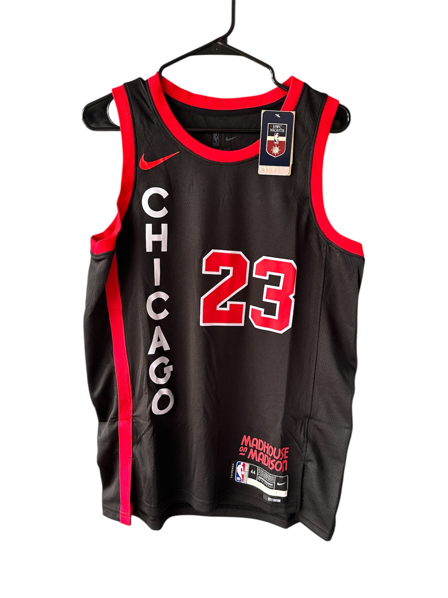 Chicago Bulls Michael Jordan #23 Basketball Jersey Black Men