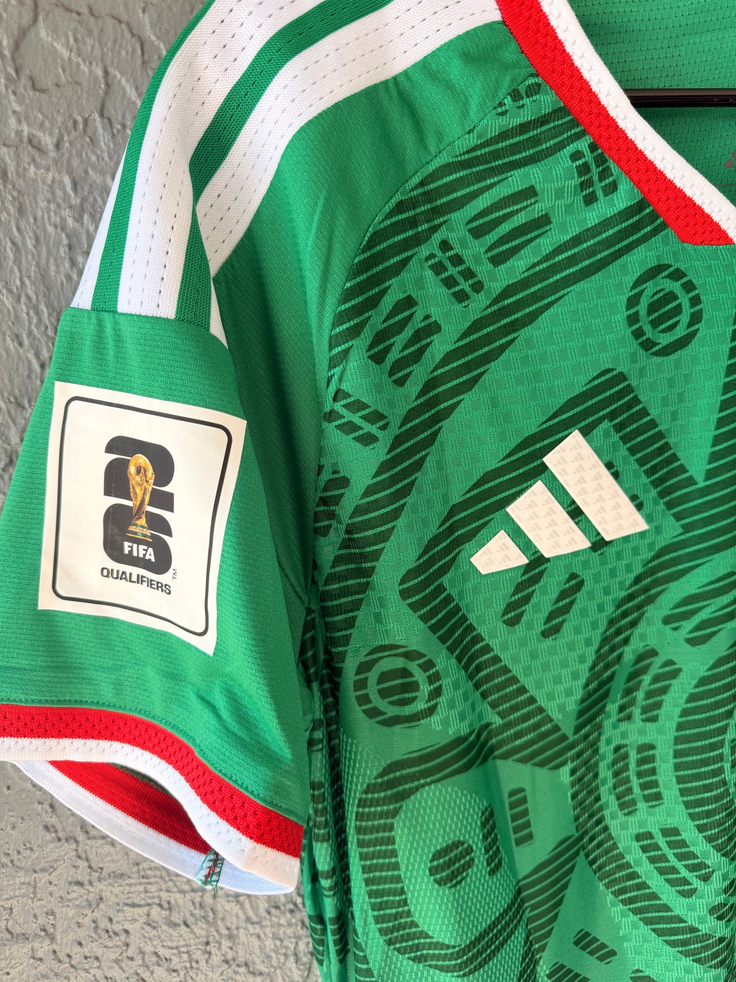 Mexico 2026 Home Player Version Soccer Jersey – Santiago Gimenez #11 – Green – Men’s