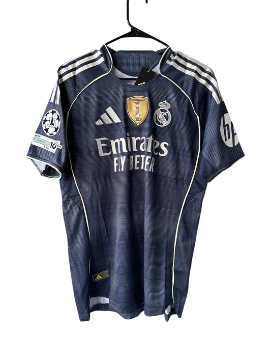 Real Madrid Bellingham 2025/26 Jersey Away Player Version