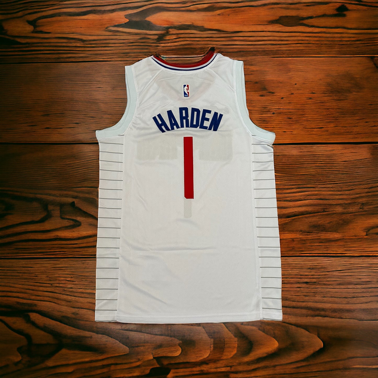 LA Clippers James Harden #1 White Classic Basketball Jersey Men’s Pluss size